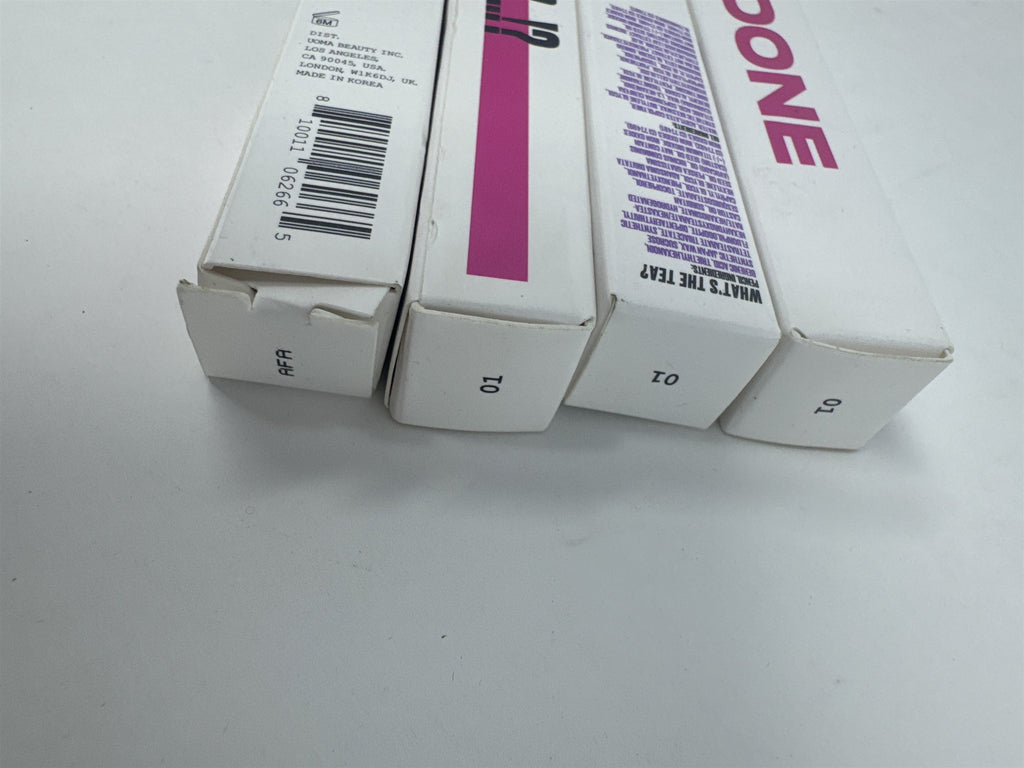 Lot of 4 UOMA Beauty One and Done 2-in-1 Eyebrow Styler Shade 01 Waterproof