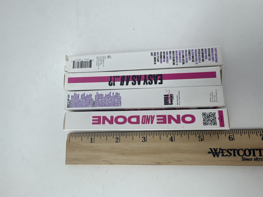 Lot of 4 UOMA Beauty One and Done 2-in-1 Eyebrow Styler Shade 01 Waterproof
