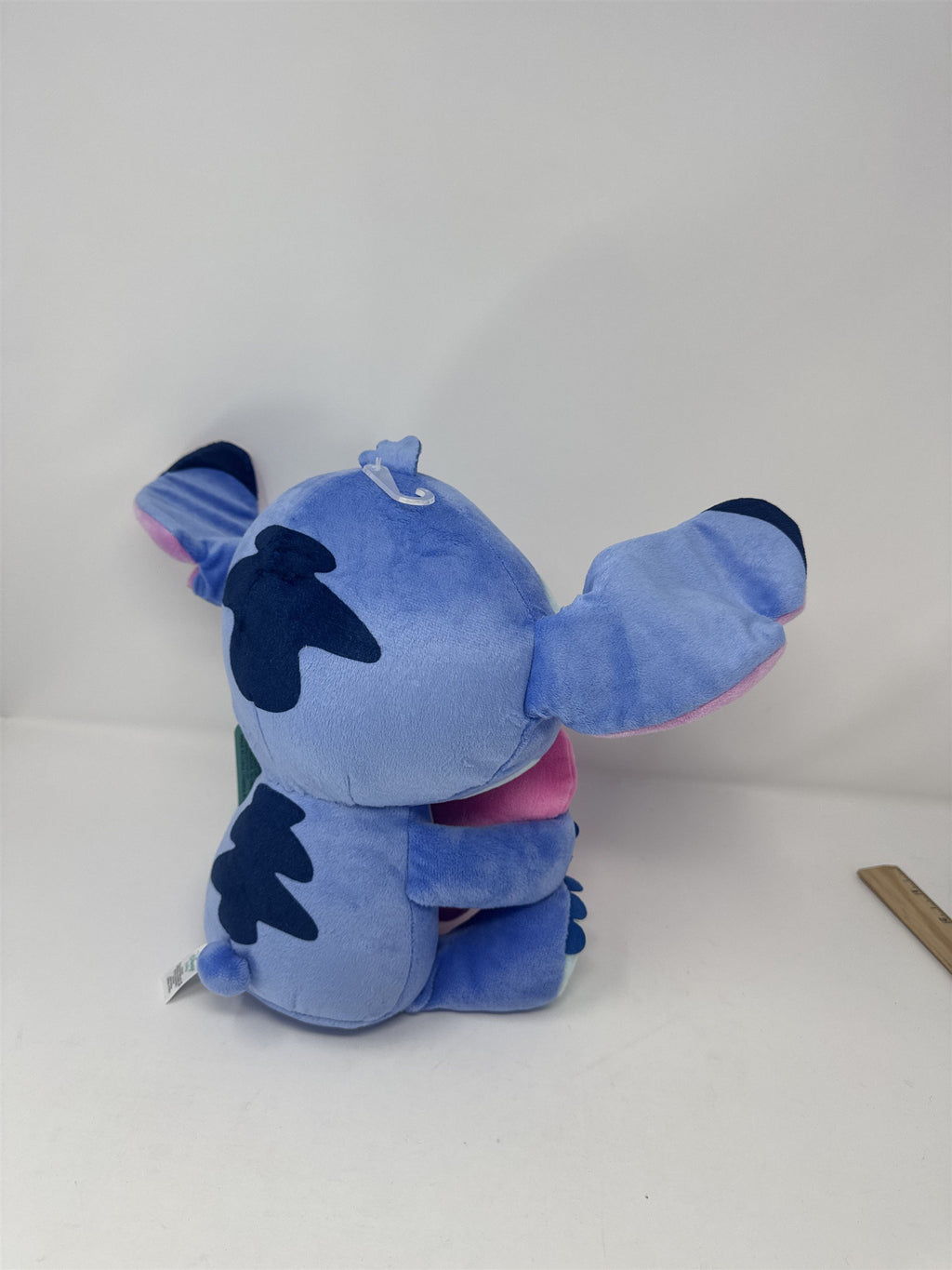 Disney Baby Stitch Plush Lilo Stitch Soft Toy Holding Pink Heart Blue Valentines
