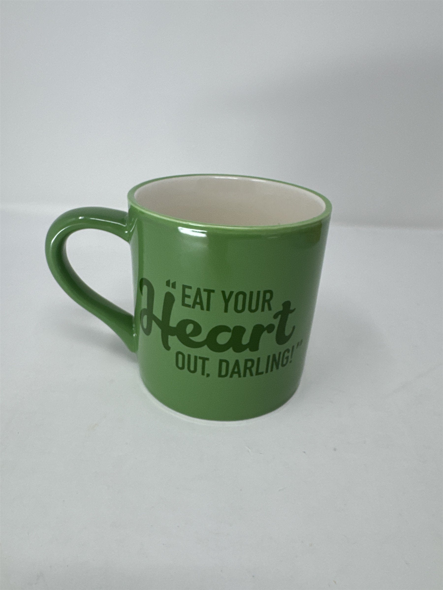 M&M's Green Character Mug Eat Your Heart Out Darling! Frankford Candy 2020