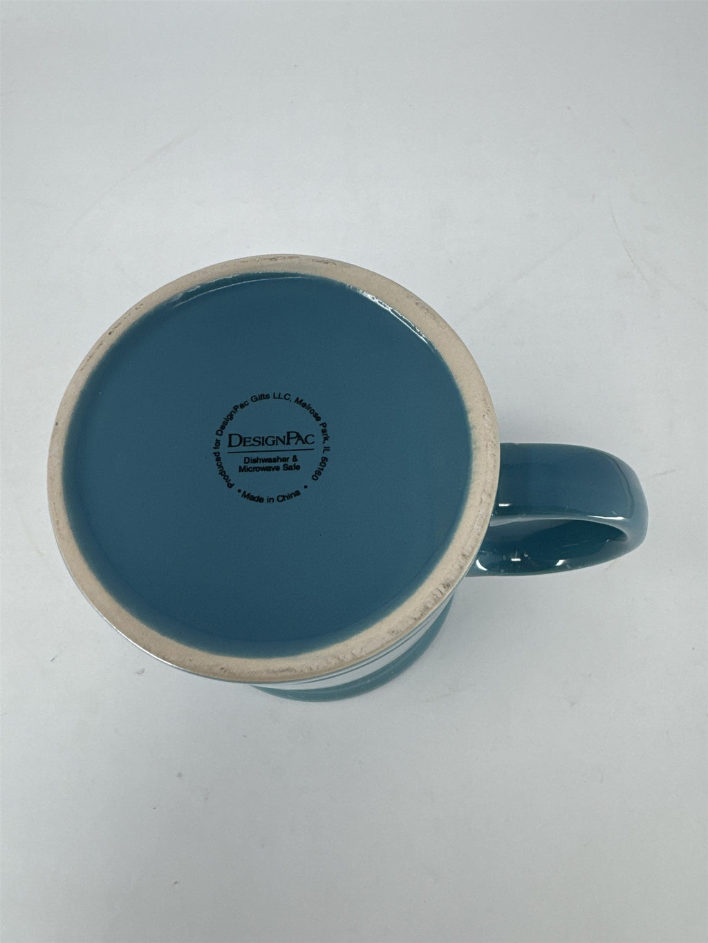 DesignPac Ski Patrol Coffee Mug Blue Speckled Camp Style Winter Skiing Gift