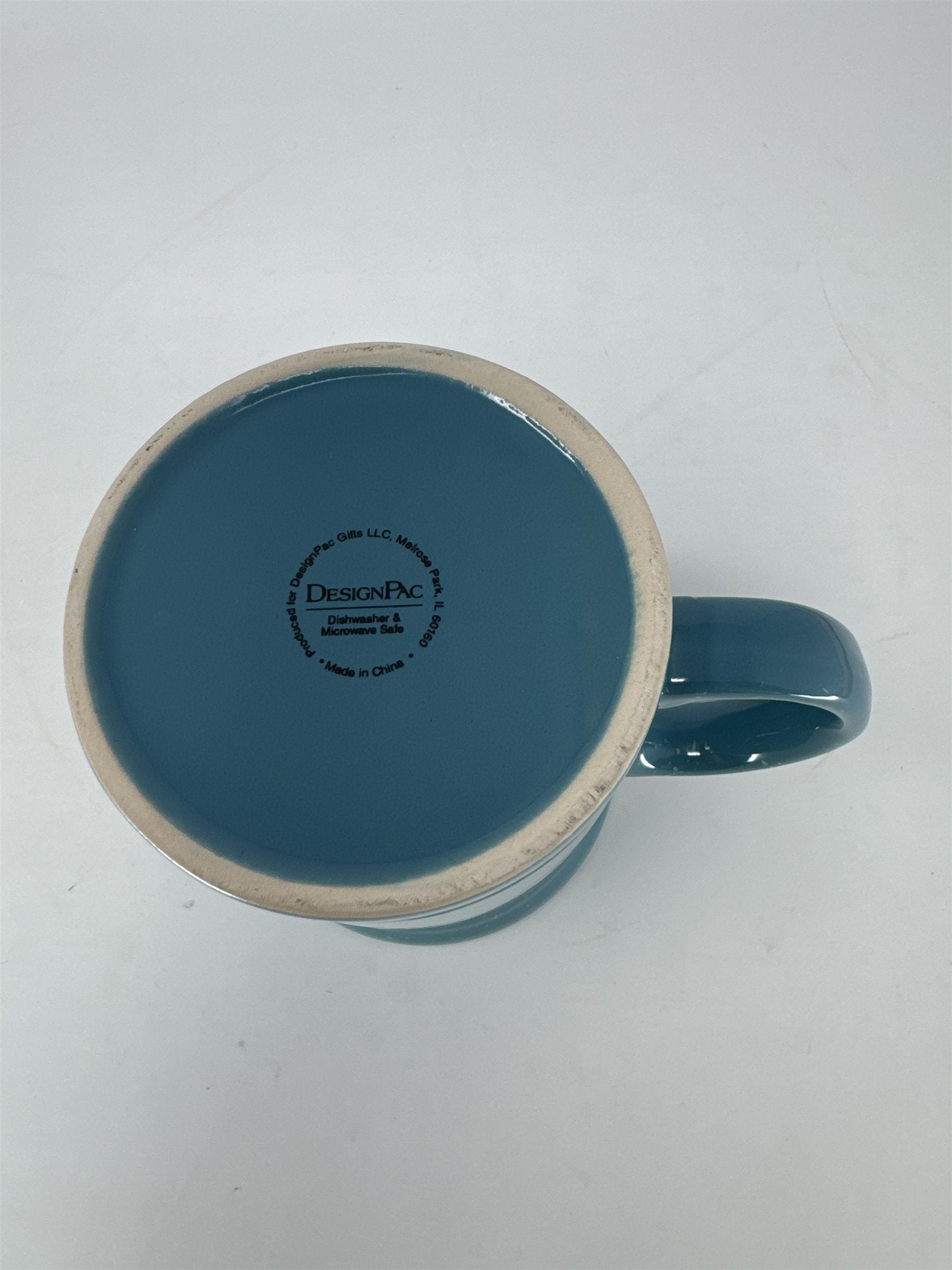 DesignPac Ski Patrol Coffee Mug Blue Speckled Camp Style Winter Skiing Gift