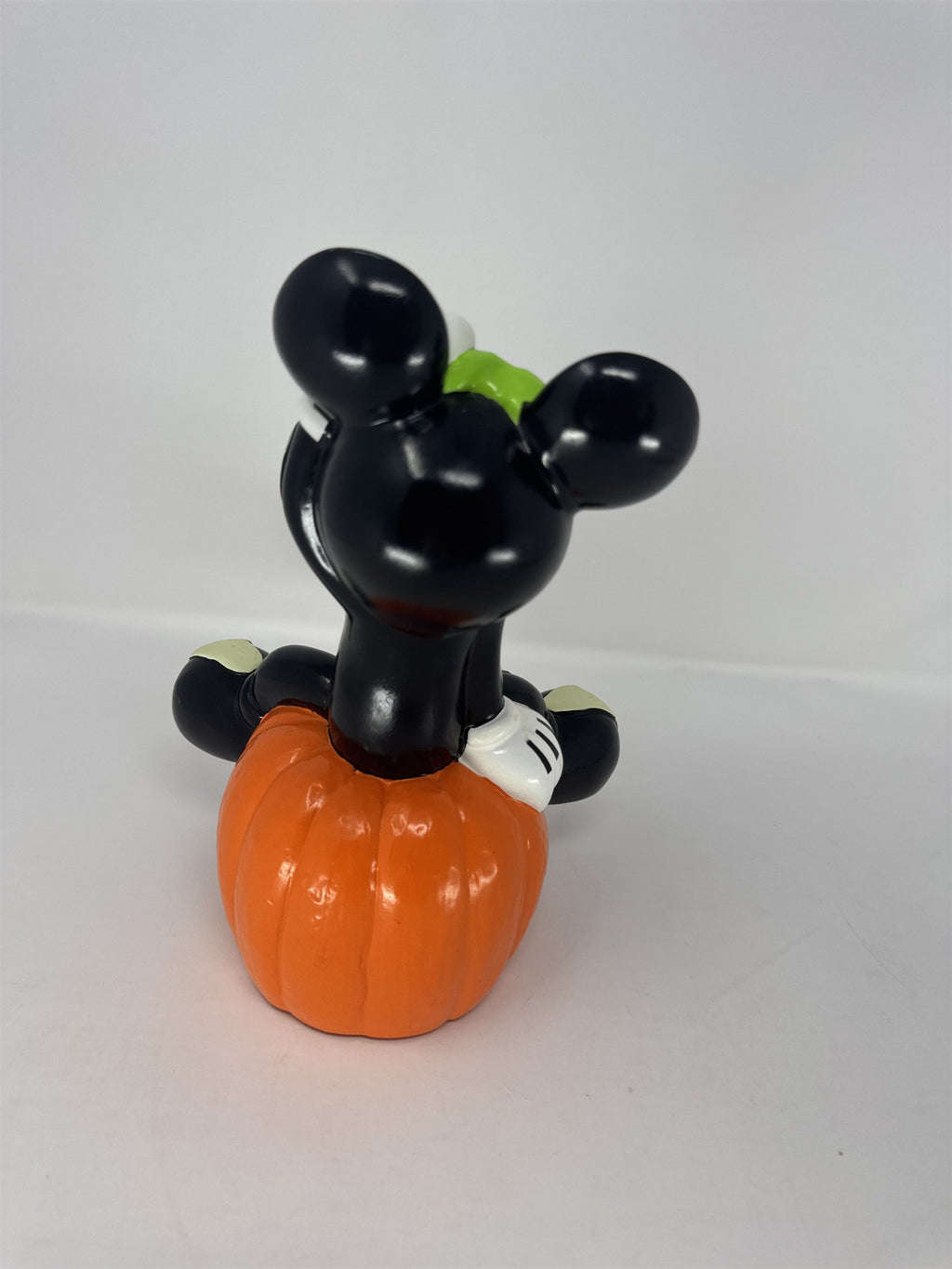 Disney Mickey Mouse Halloween Figure Skeleton Costume on Pumpkin Light Up