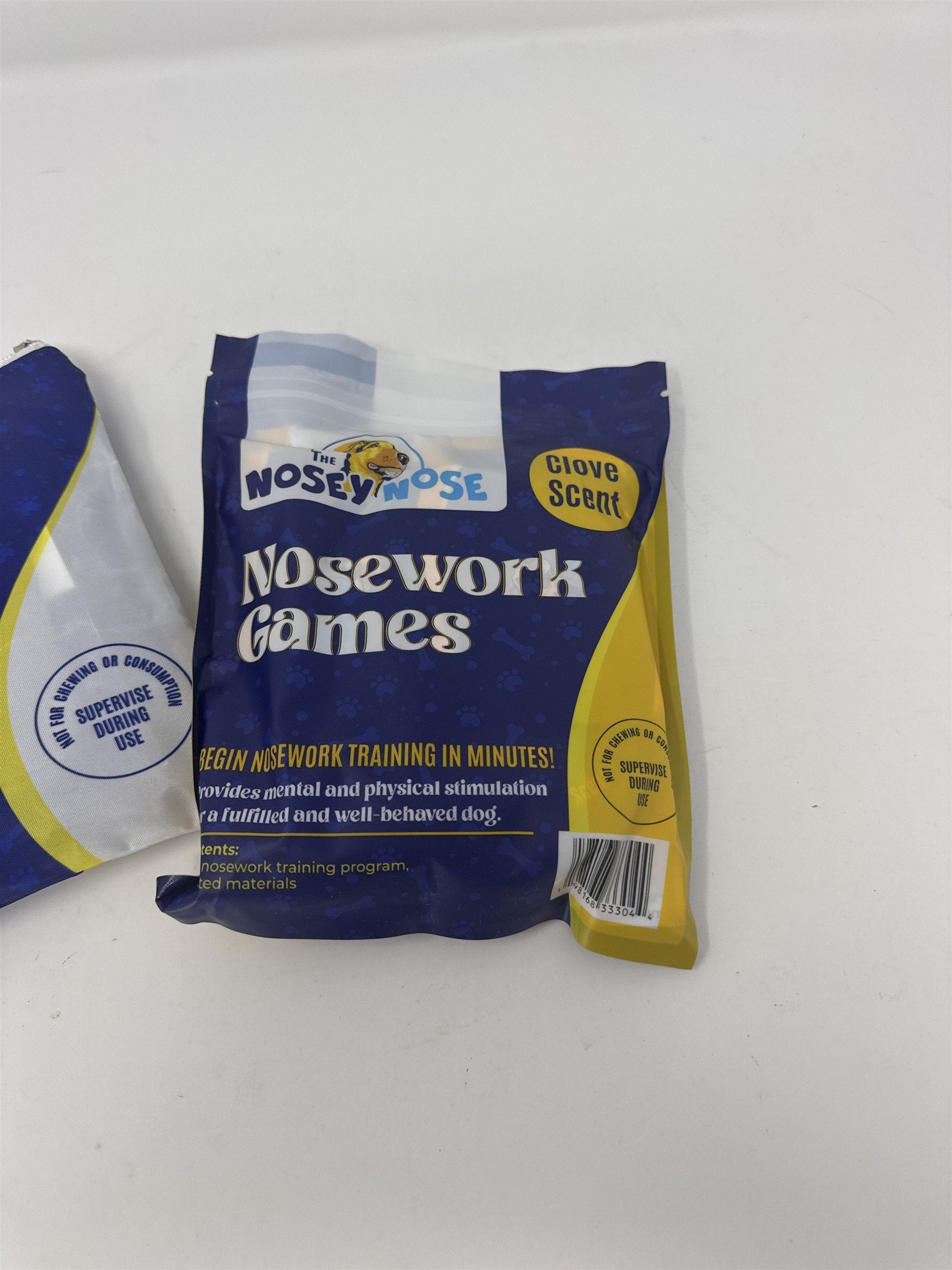 Nosey Nose Dog Training Game Scent Work Enrichment Brain Teaser Set