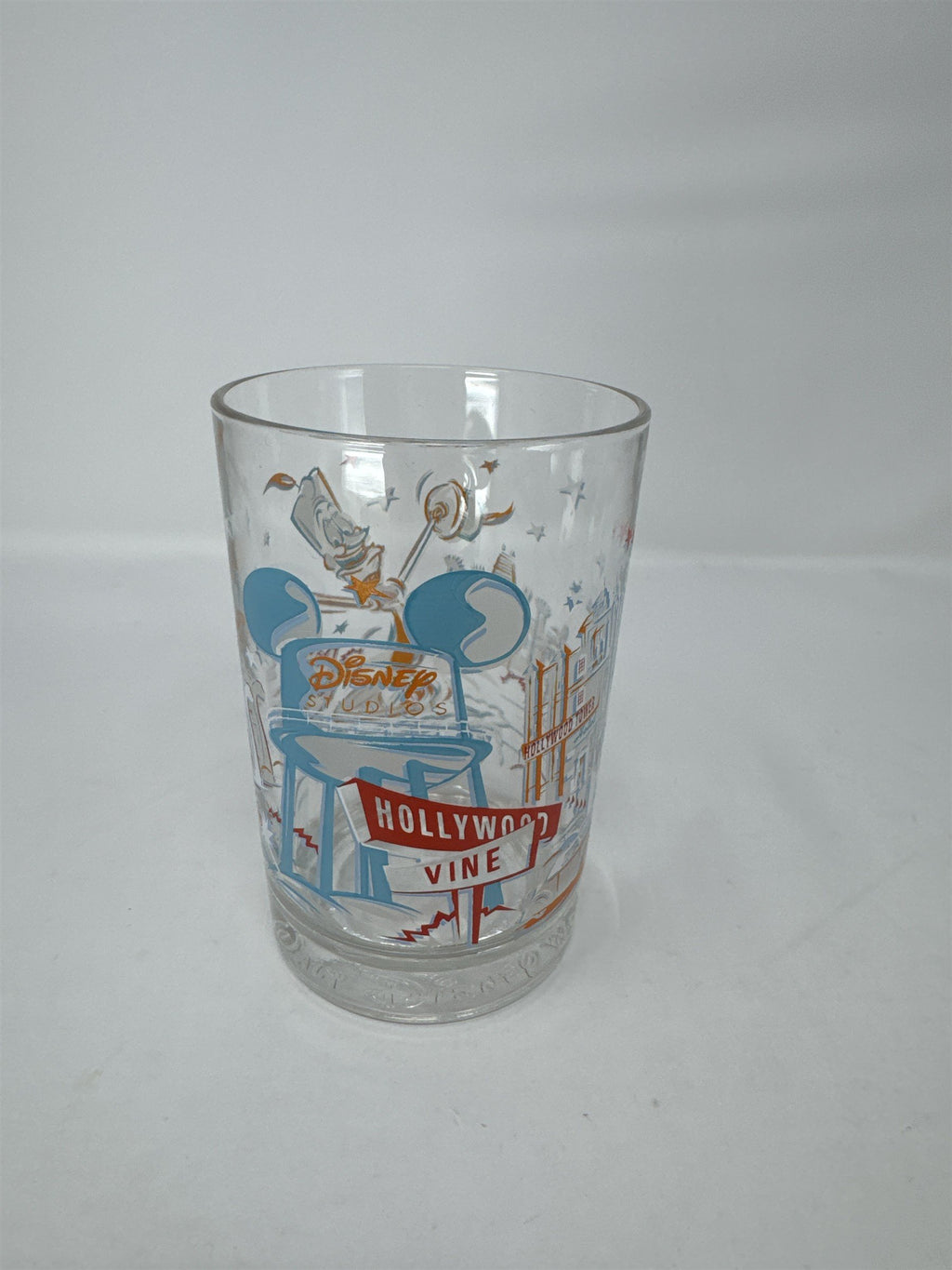 Vtg 1996 McDonald's Disney World 25th Remember Magic MGM Studios Lumiere Glass
