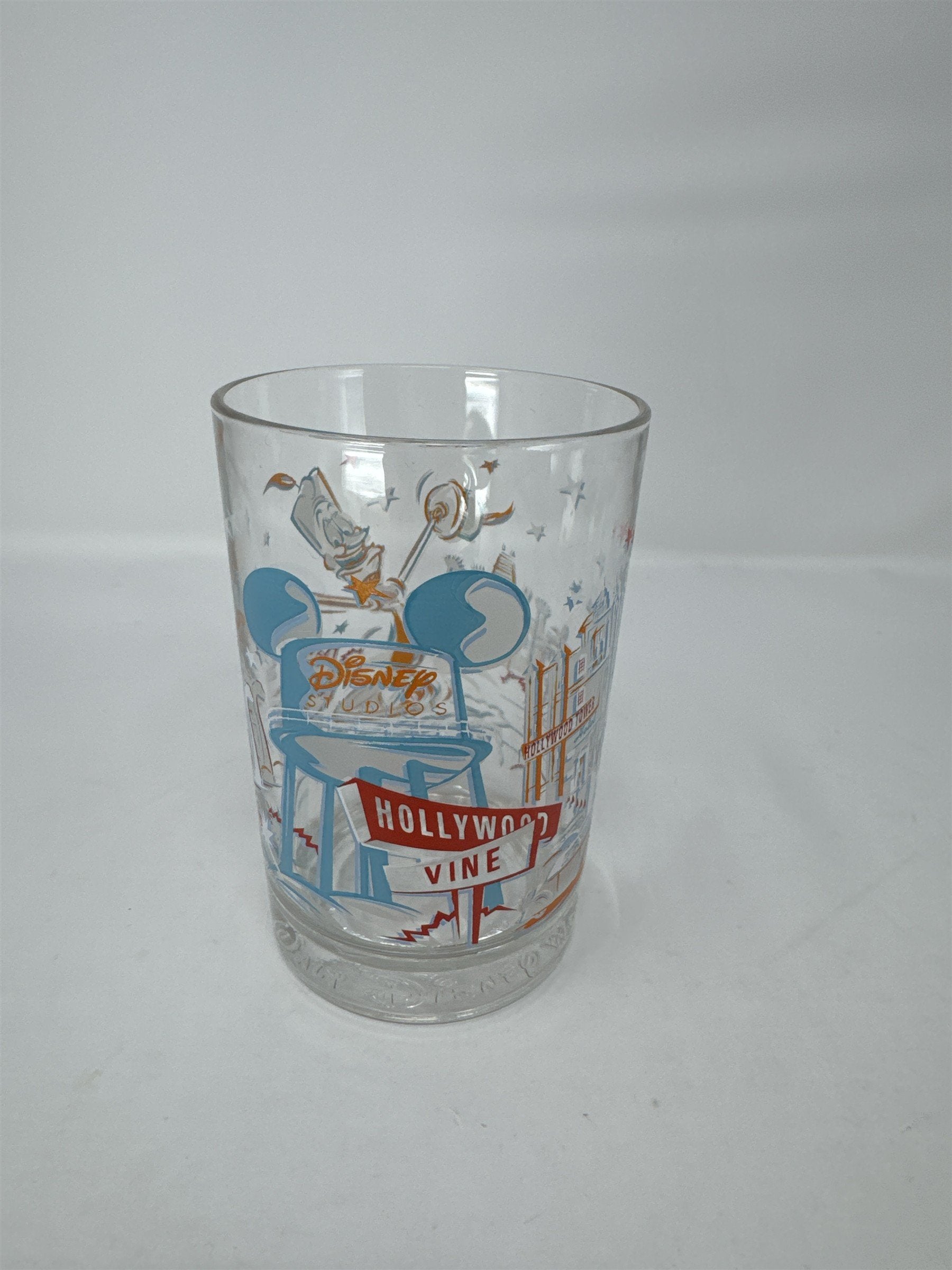 Vtg 1996 McDonald's Disney World 25th Remember Magic MGM Studios Lumiere Glass