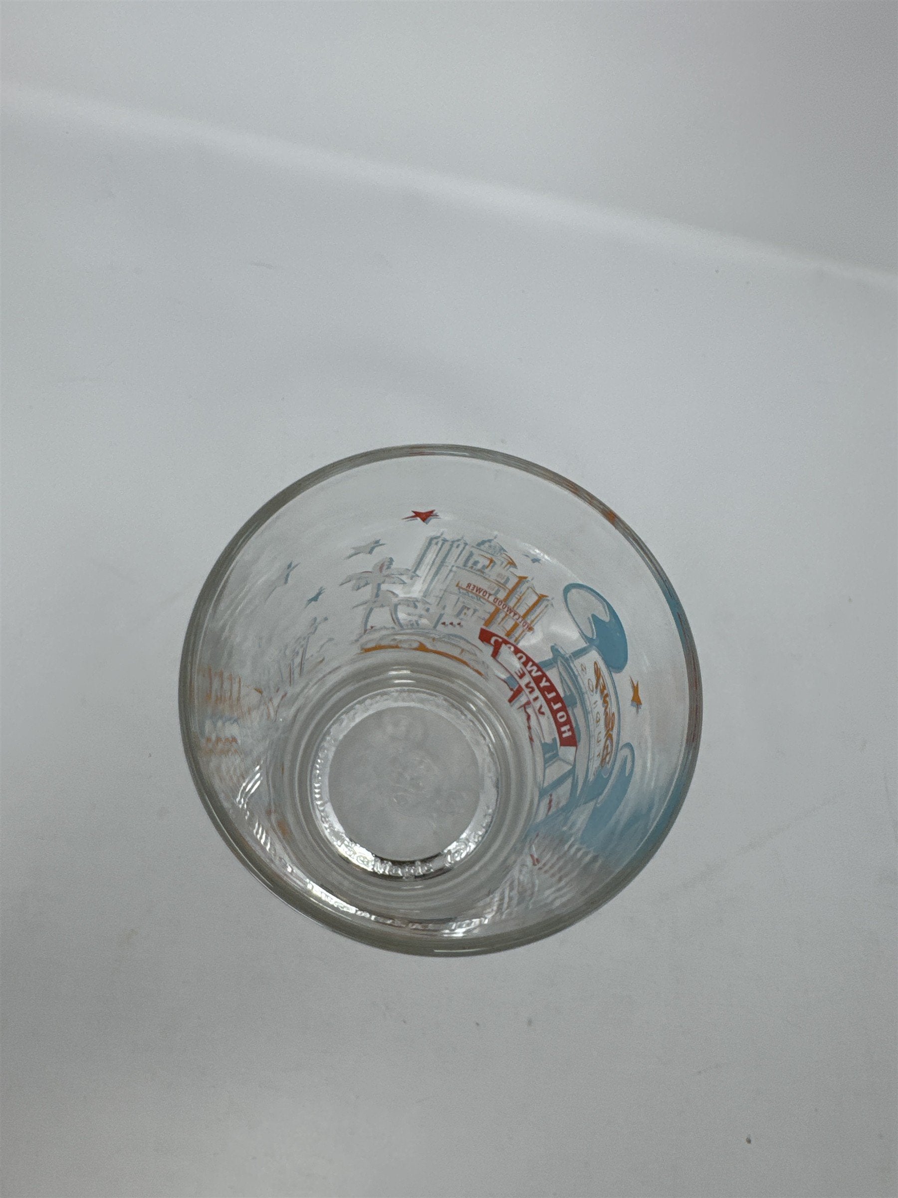 Vtg 1996 McDonald's Disney World 25th Remember Magic MGM Studios Lumiere Glass