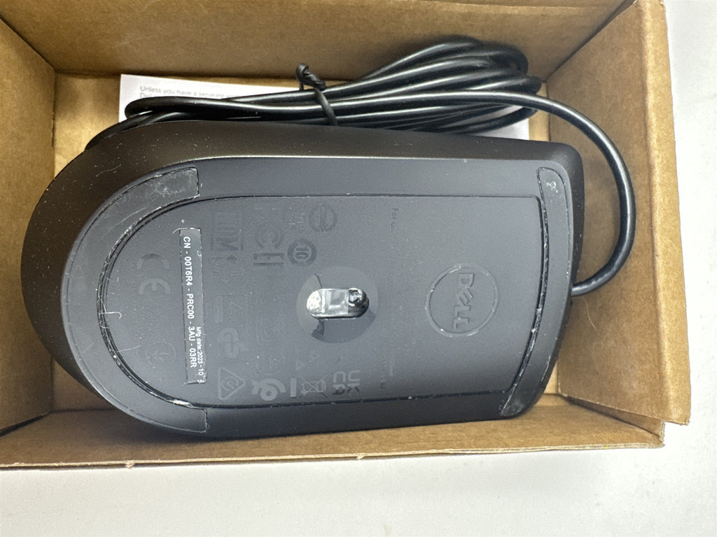 Dell MS116 Wired Optical Mouse Black 1000 DPI USB Scroll Wheel MS116-BK