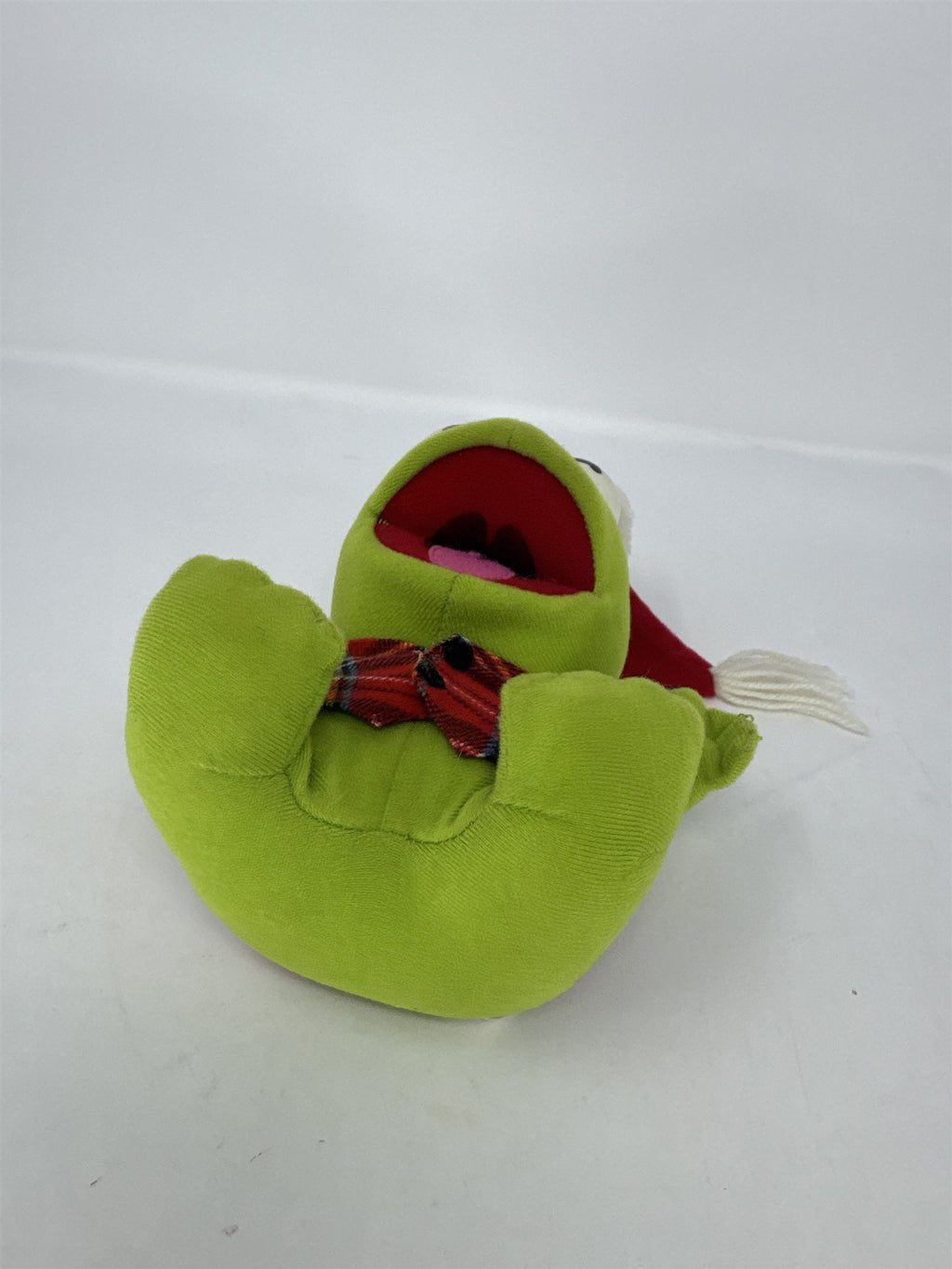 Vtg 1987 Kermit the Frog Plush Stuffed Animal The Muppets Jim Henson *Eye Wear*