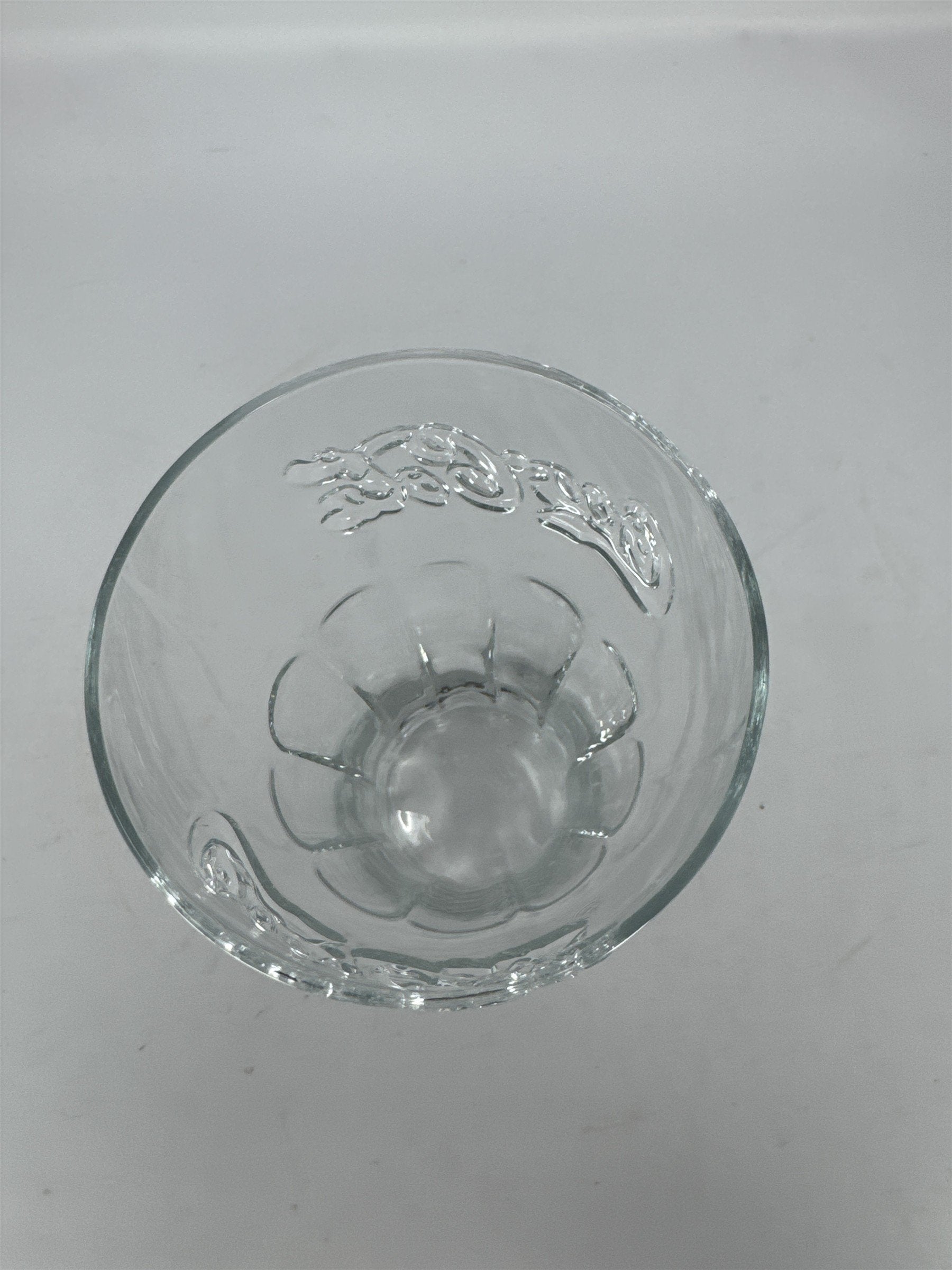 Coca Cola Coke Clear Glass 6" Tall Drinking Glass McDonalds Promo Vintage