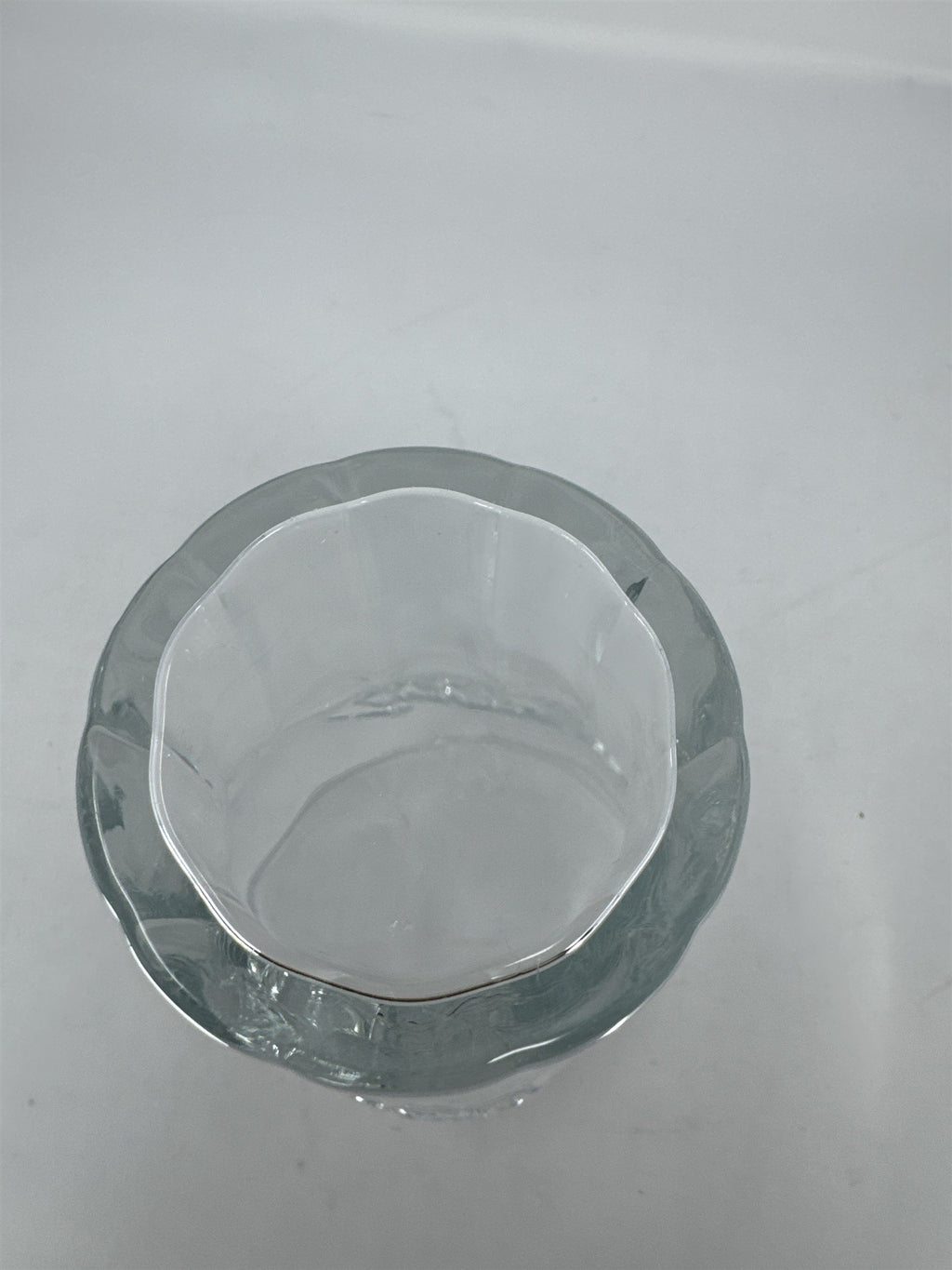 Coca Cola Coke Clear Glass 6" Tall Drinking Glass McDonalds Promo Vintage
