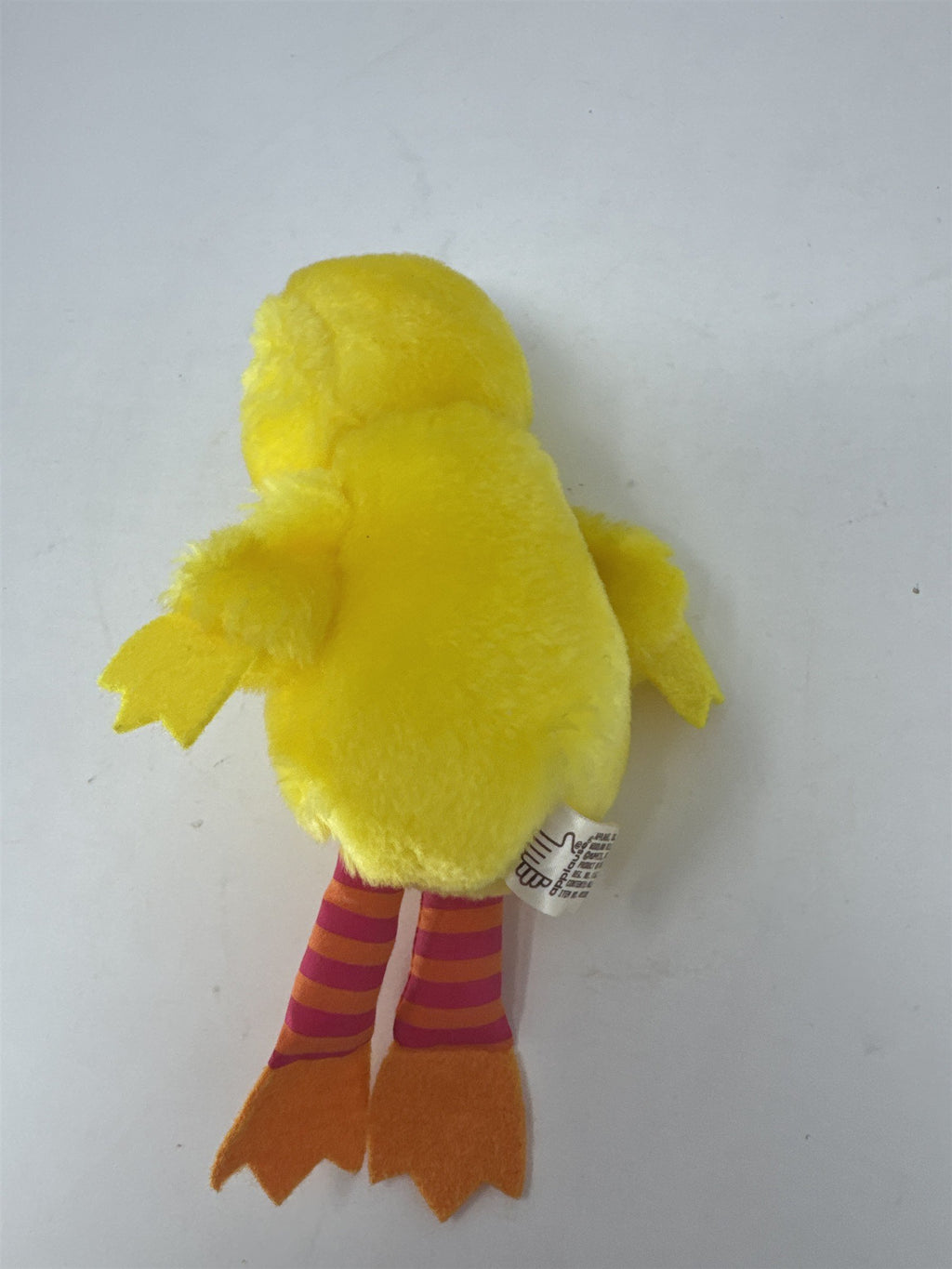 Applause Sesame Street Big Bird Plush Bean Bag Striped Legs Vintage Small Plush