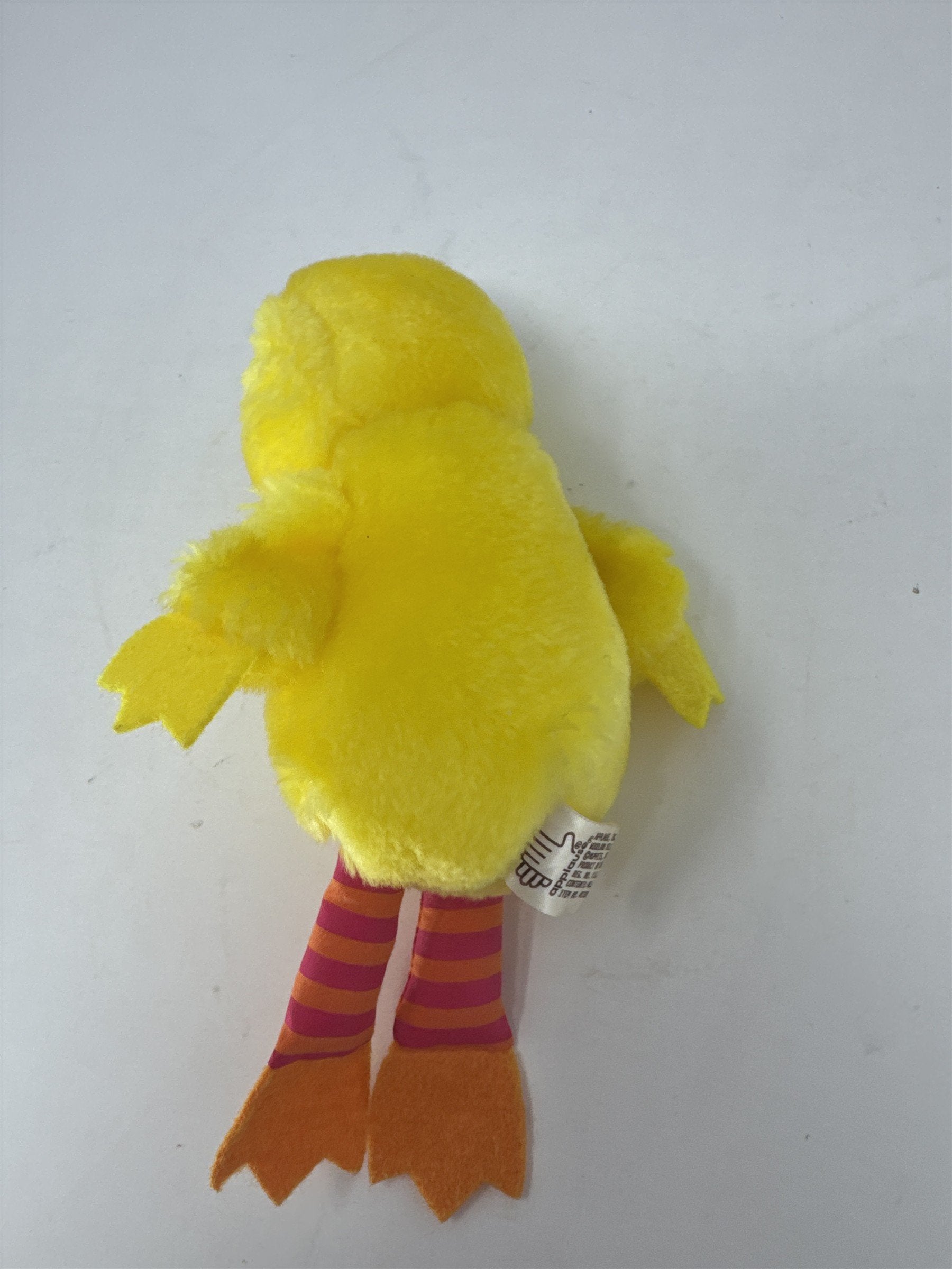 Applause Sesame Street Big Bird Plush Bean Bag Striped Legs Vintage Small Plush
