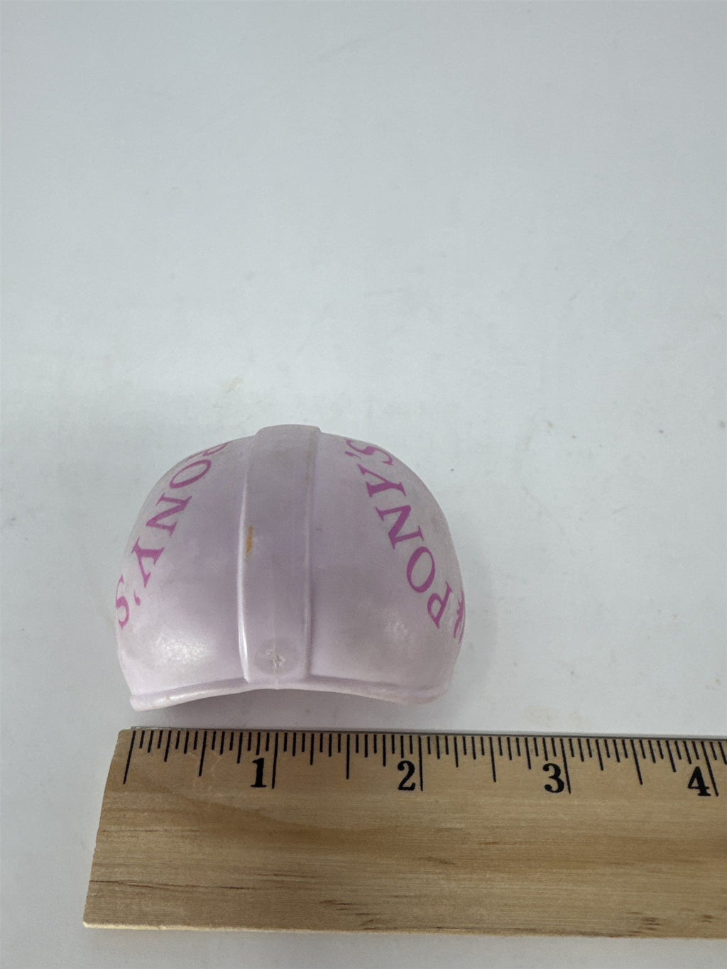 Vtg My Little Pony G1 Quarterback Football Helmet Only Lavender Purple
