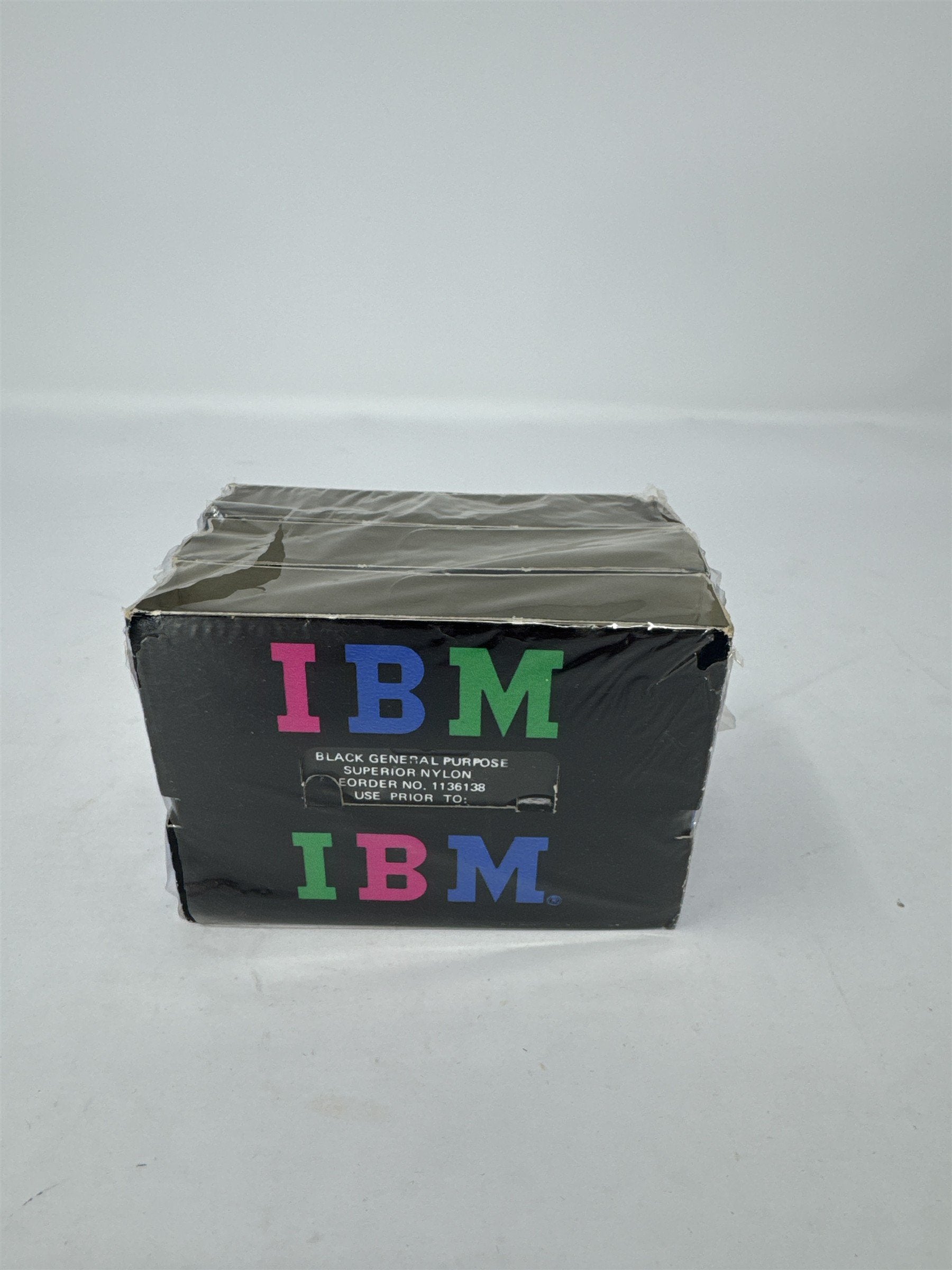 IBM Selectric Typewriter Ribbon Cartridge Set of 3 Black Nylon 1136138 Vtg