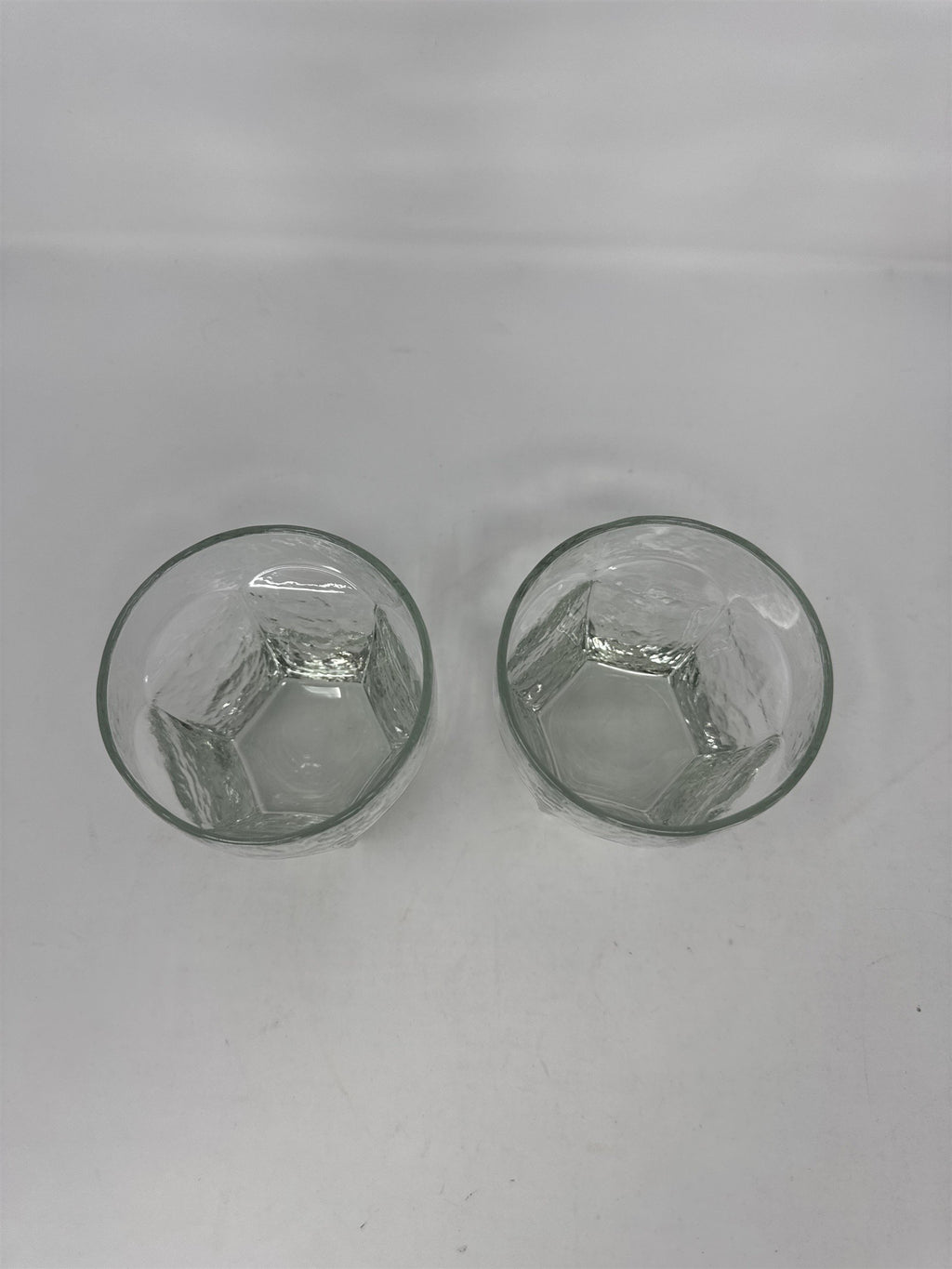 Set of 2 Vtg Libbey Chivalry 10 oz Rocks Glasses Textured Old Fashioned Lowball