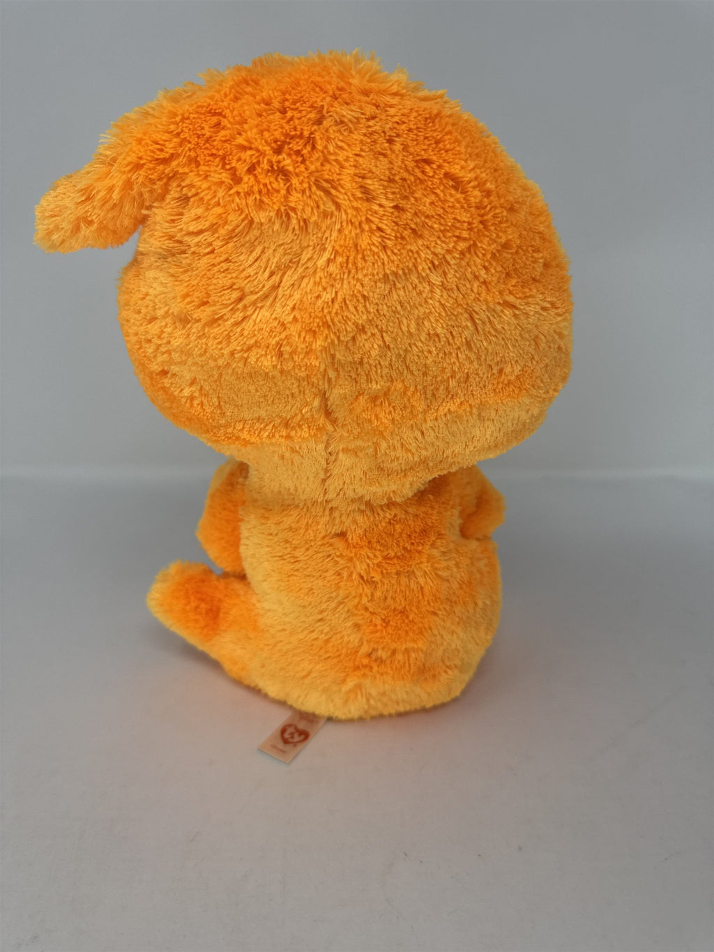 Ty Beanie Ballz Grinner Pumpkin Ghost Plush Halloween Weighted Retired