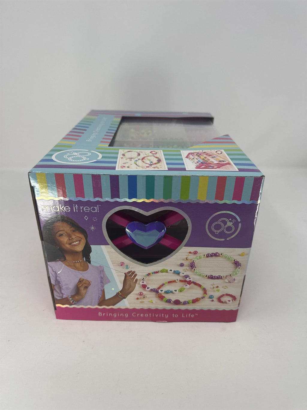 Make It Real Ultimate Bead Studio Kit 2600 Beads Storage Tray Jewelry Making New