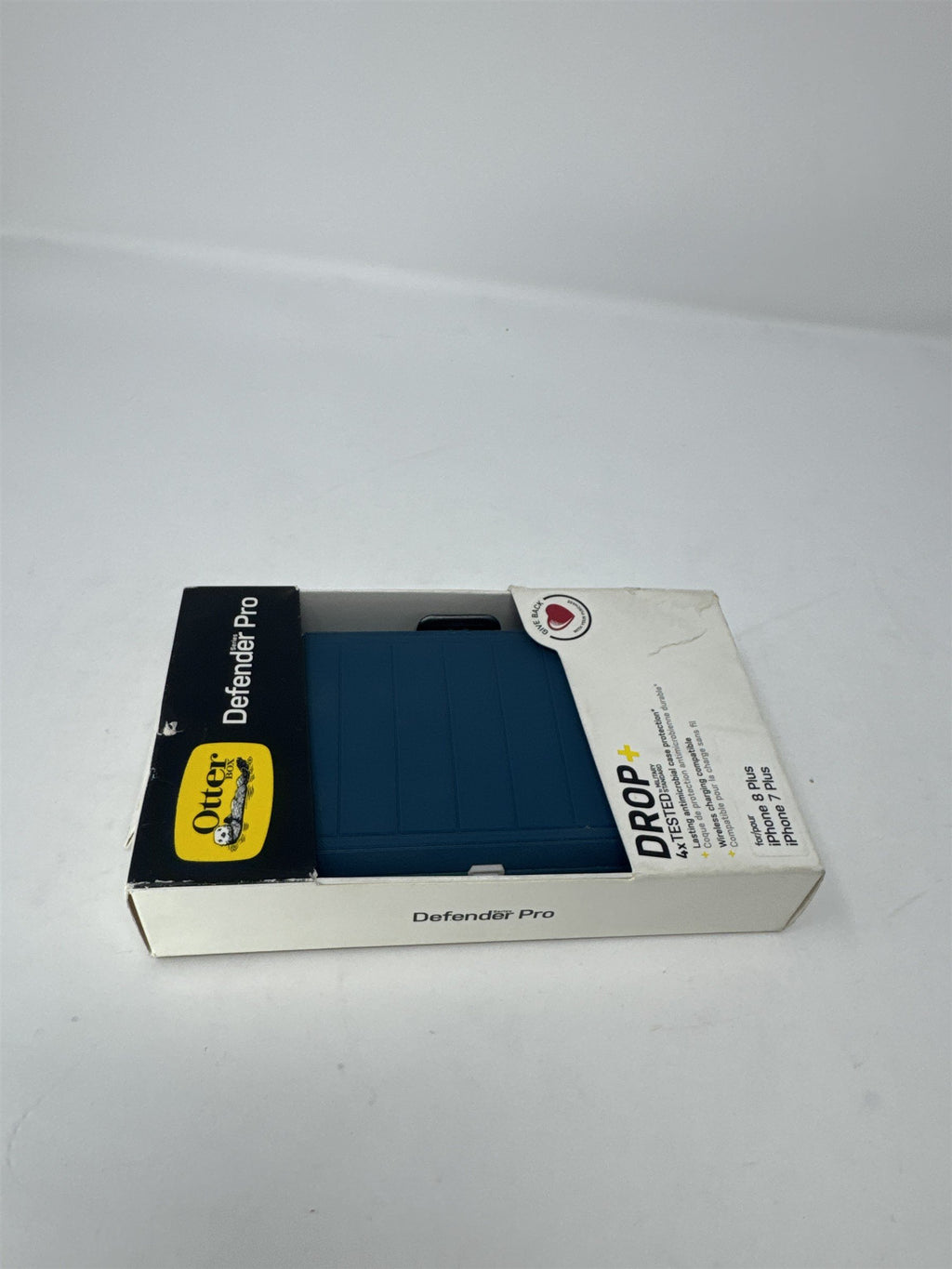 OtterBox Defender Pro iPhone 8 Plus / 7 Plus Rugged Holster Belt Clip Case Blue