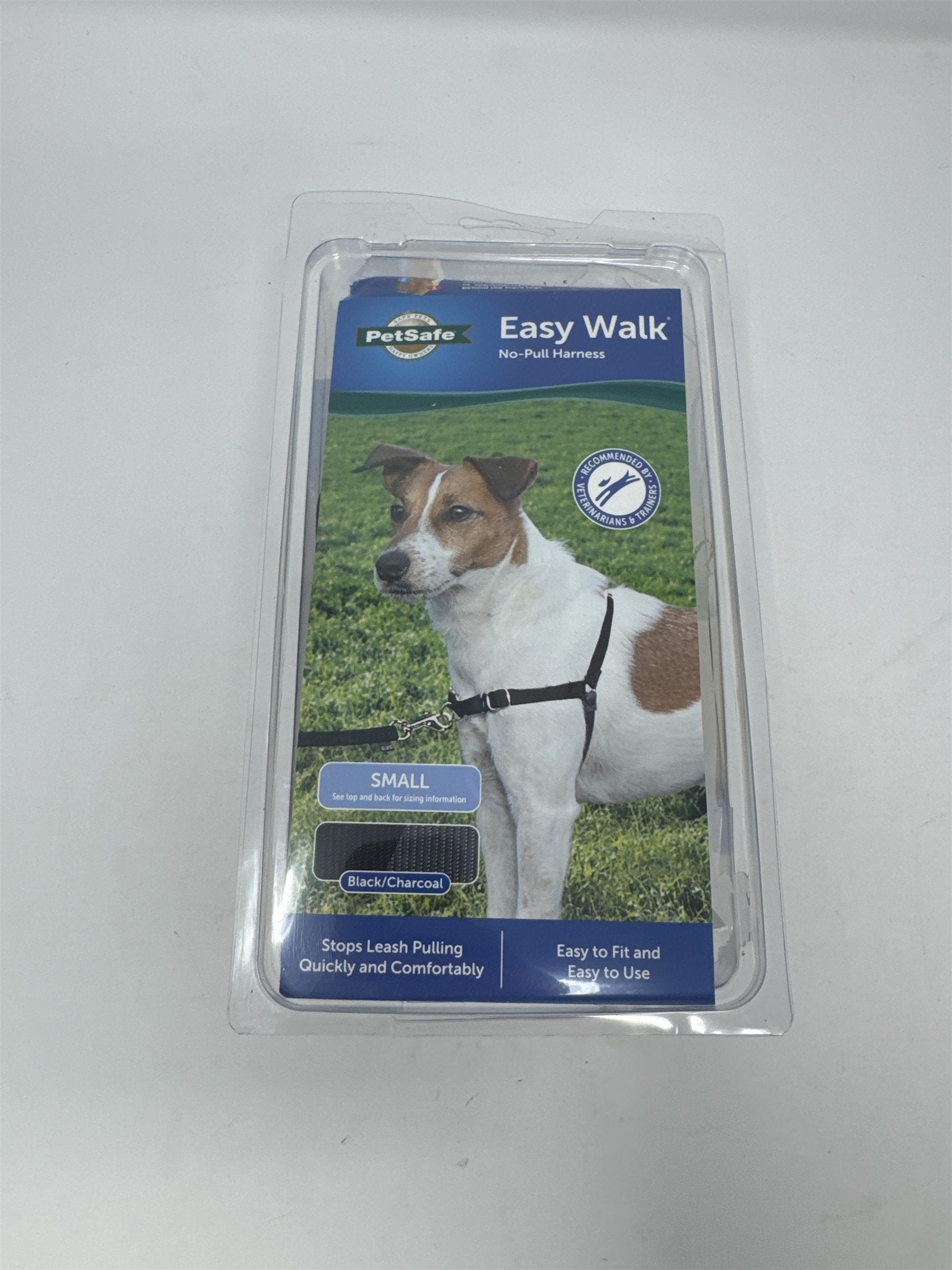 PetSafe Easy Walk No-Pull Dog Harness Size Small Black Charcoal Gray Training