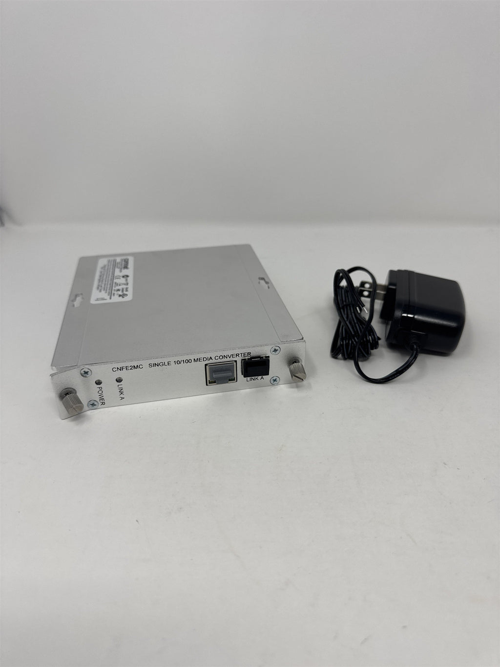 Comnet CNFE2MC Ethernet Fiber Optic Media Converter Single 10/100 *Bent Ear*