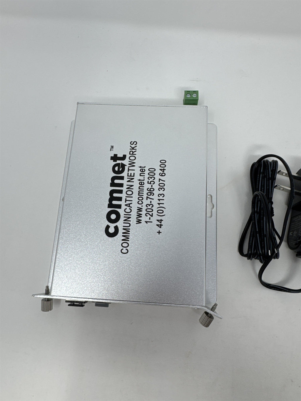 Comnet CNFE2MC Ethernet Fiber Optic Media Converter Single 10/100 *Bent Ear*