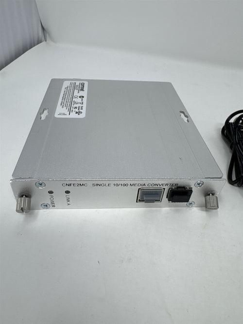 Comnet CNFE2MC Ethernet Fiber Optic Media Converter Single 10/100 *Has Bent Ear*