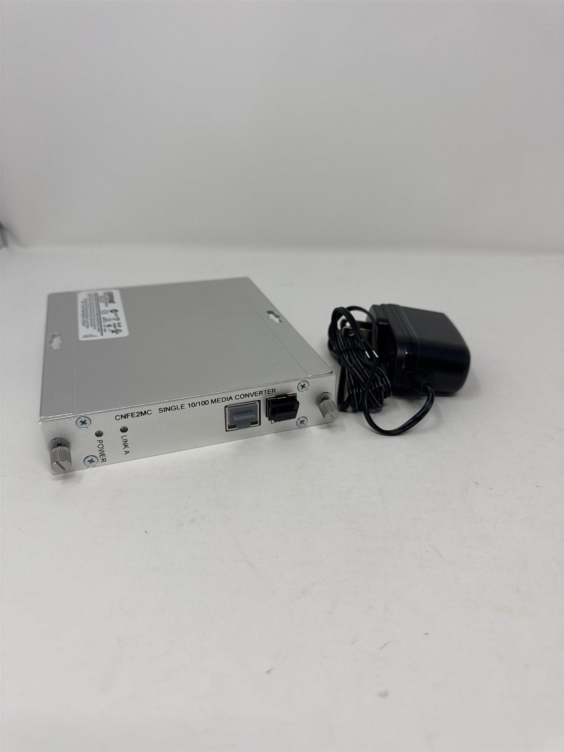 Comnet CNFE2MC Ethernet Fiber Optic Media Converter Single 10/100 /w Power