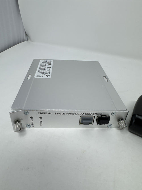 Comnet CNFE2MC Ethernet Fiber Optic Media Converter Single 10/100 *Mount Bent*