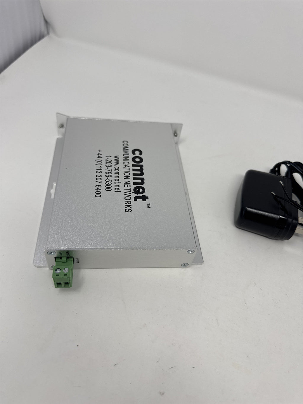 Comnet CNFE2MC Ethernet Fiber Optic Media Converter Single 10/100 *Mount Bent*