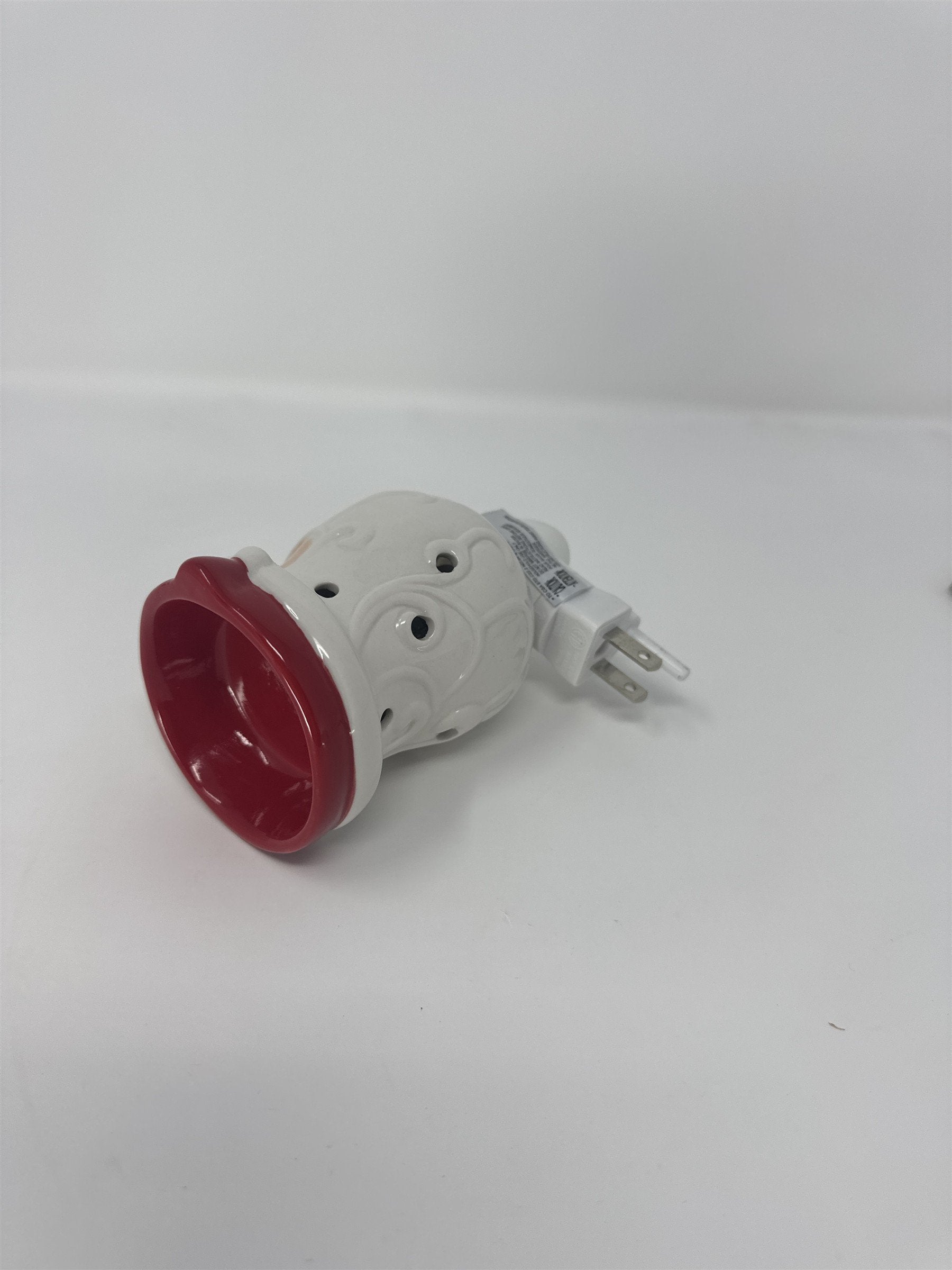 Candle Warmers Etc. Santa Claus Mini Wax Warmer Plug-In Night Light Ceramic Vtg