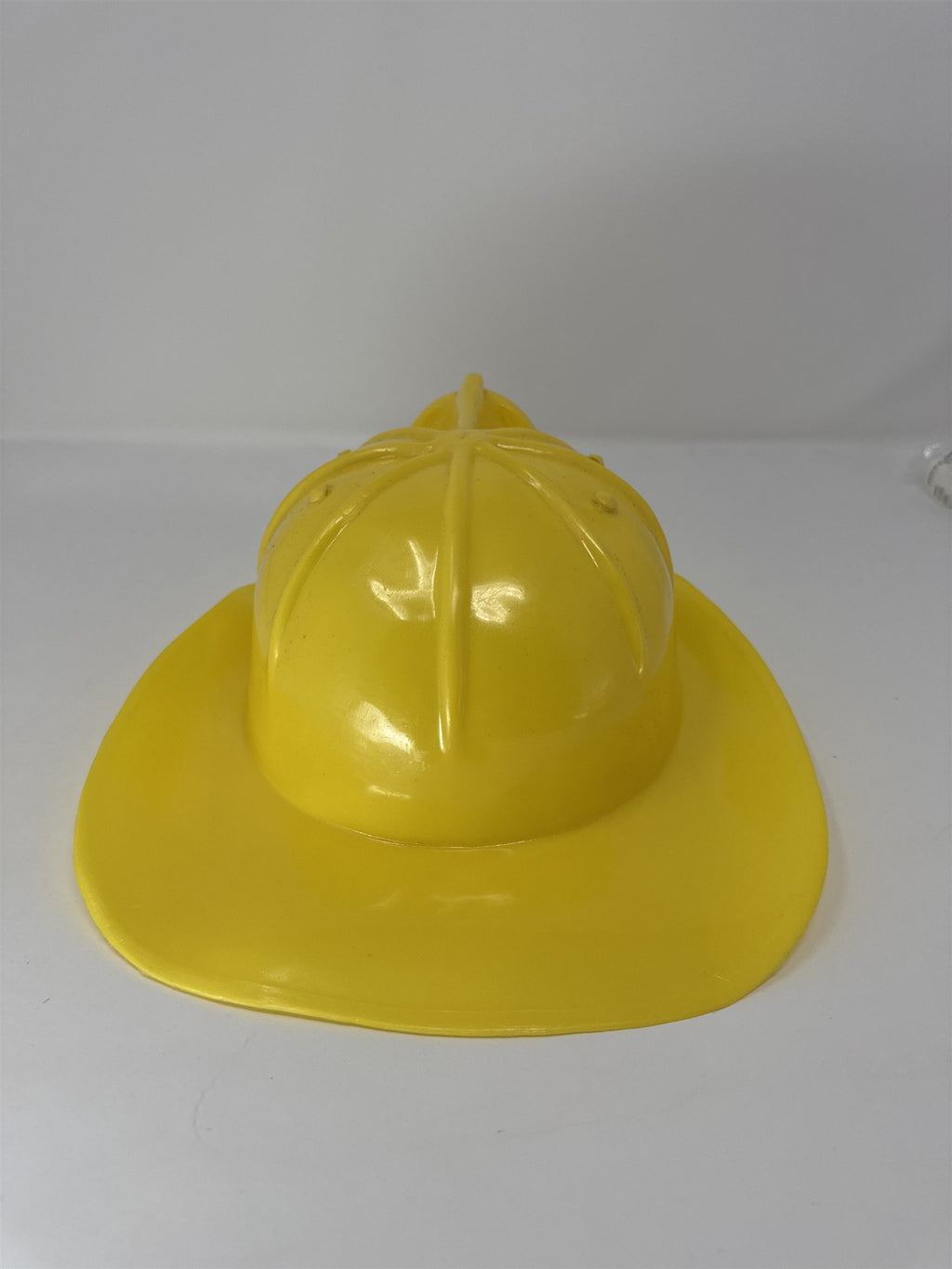 Vtg City Force Hero Toy Hardhat Yellow Plastic Rescue Team Emergency Fireman Hat