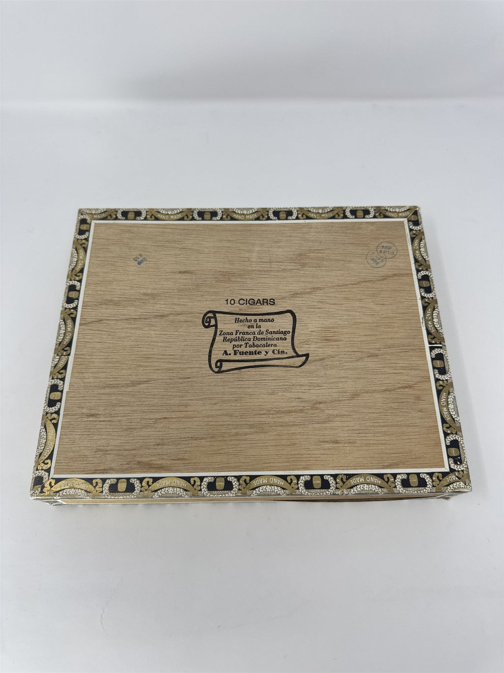 Arturo Fuente Royal Salute Empty Cigar Box Chateau Fuente Vintage Spanish Cedar