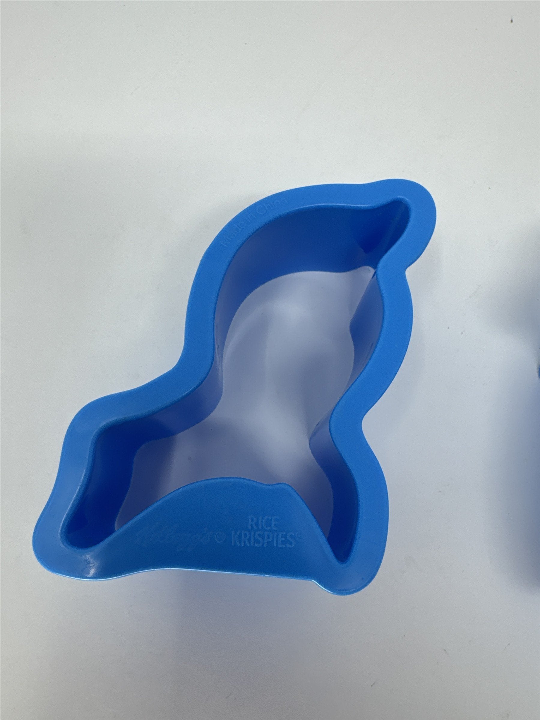 Vtg Kellogg's Rice Krispies Cookie Cutter Set Blue Plastic Polar Animals Promo