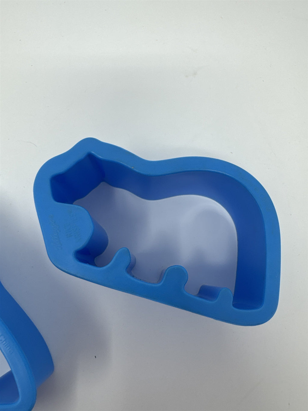 Vtg Kellogg's Rice Krispies Cookie Cutter Set Blue Plastic Polar Animals Promo