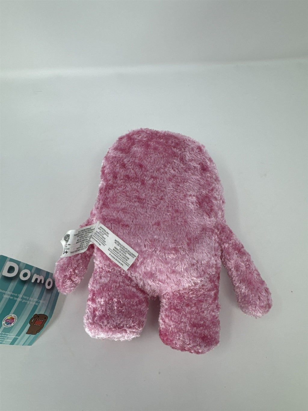 Nanco Pink Domo Kun Plush Stuffed Animal 6.5" Shiny Textured Shaggy NWT RARE