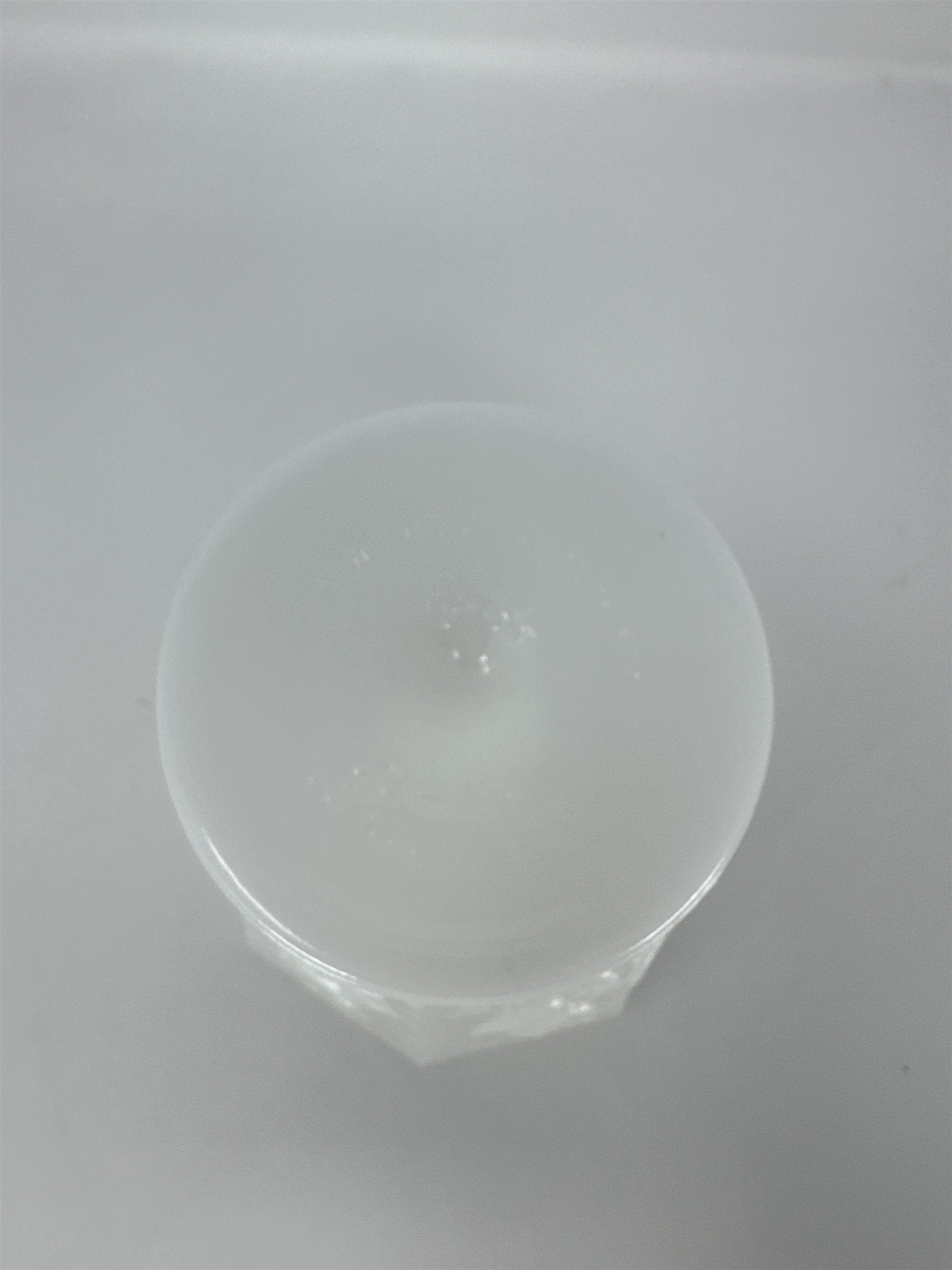 Vintage E.O. Brody Milk Glass Pedestal Planter Vase Grapes Leaves Cleveland