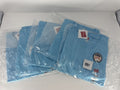Lot of 5 Hanes Essentials Men's T-Shirts Small S Blue Horizon Cotton Crew Neck