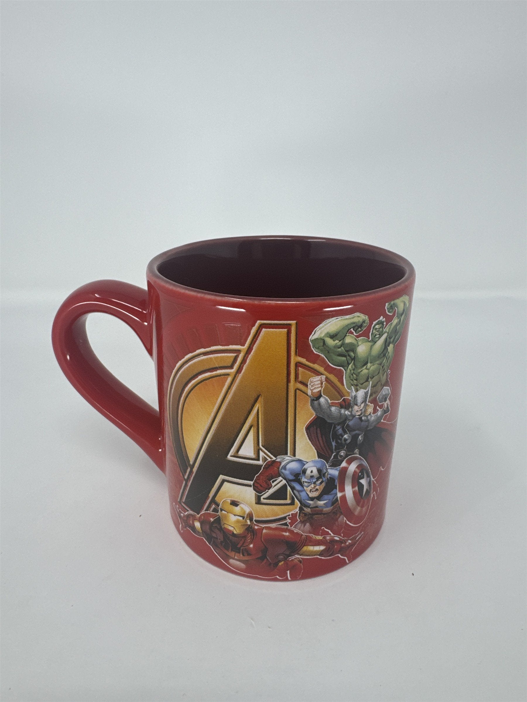 Avengers Assemble Mug Iron Man Thor Hulk Captain America Silver Buffalo Coffee
