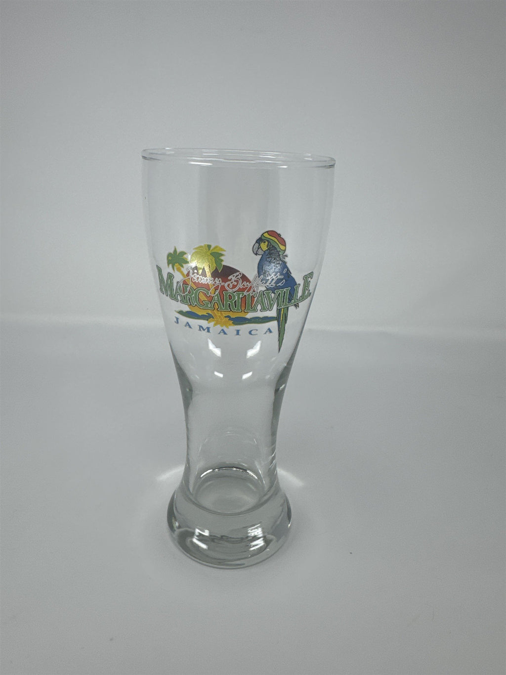 Jimmy Buffett Margaritaville Jamaica Pilsner Glass Parrot Beer Mug 9" Tall