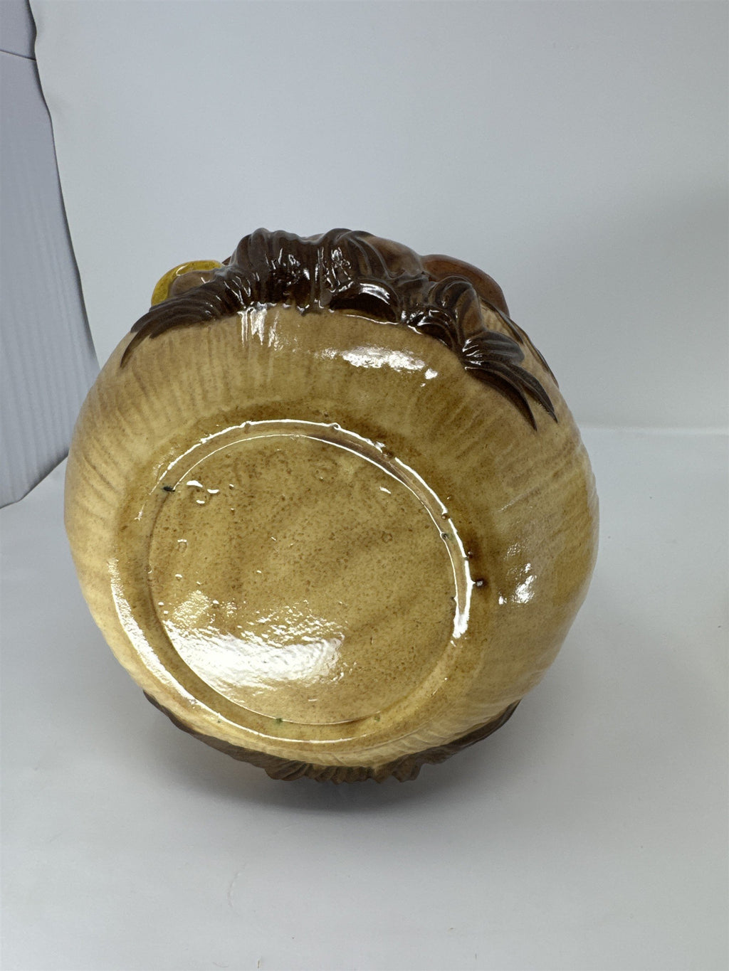 Vintage Arnel's Ceramic Mushroom Cookie Jar 70s Merry Mushroom Style MCM Large