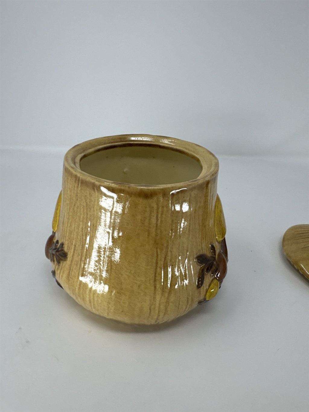 Vintage Arnel's Ceramic Mushroom Cookie Jar 70s Merry Mushroom Style MCM Medium