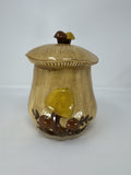 Vintage Arnel's Ceramic Mushroom Cookie Jar Merry Mushroom 70s Style MCM Medium