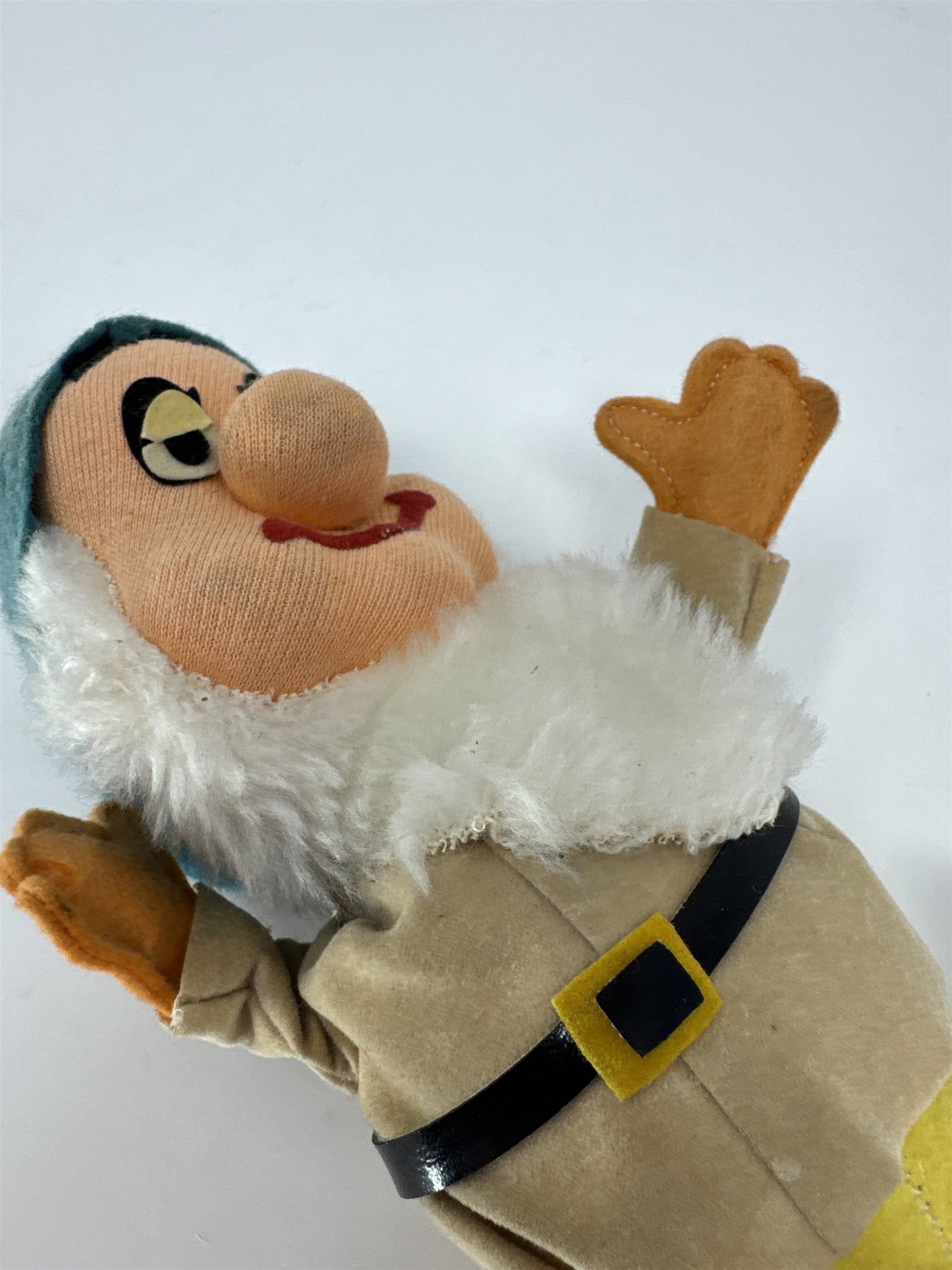 Vintage Walt Disney Productions Sleepy Dwarf Plush Made in Japan Snow White