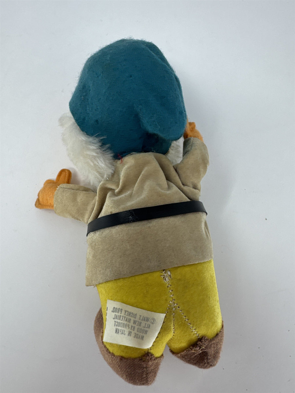 Vintage Walt Disney Productions Sleepy Dwarf Plush Made in Japan Snow White