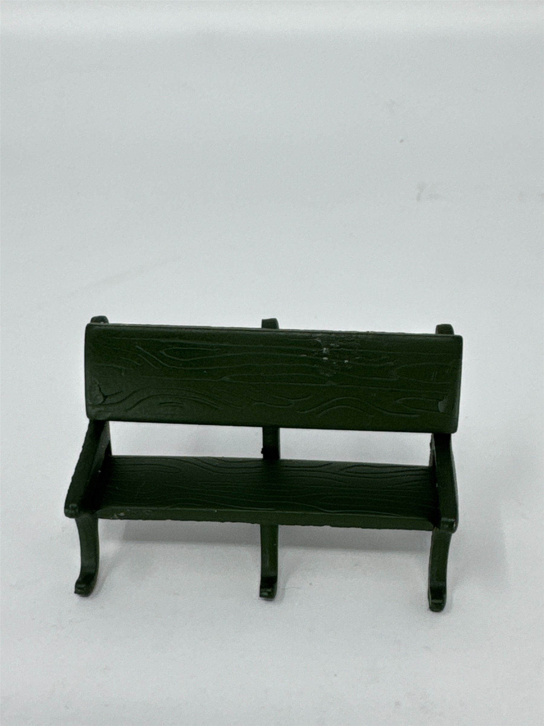 Vintage Dept 56 Green Park Bench Miniature Dickens Snow Village D56