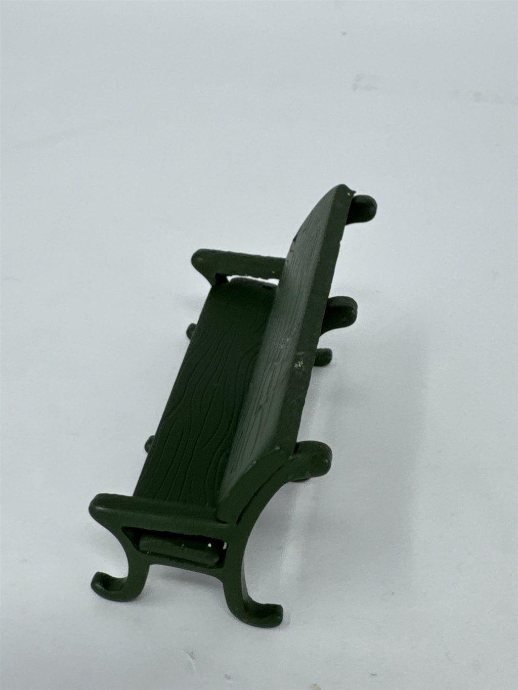 Vintage Dept 56 Green Park Bench Miniature Dickens Snow Village D56
