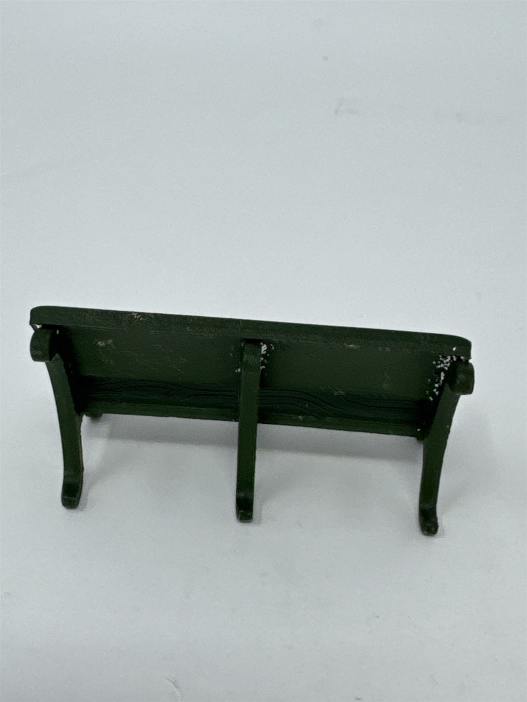 Vintage Dept 56 Green Park Bench Miniature Dickens Snow Village D56