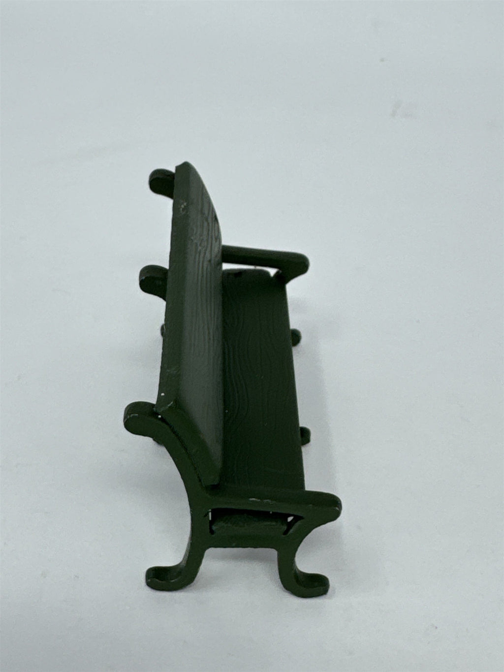 Vintage Dept 56 Green Park Bench Miniature Dickens Snow Village D56