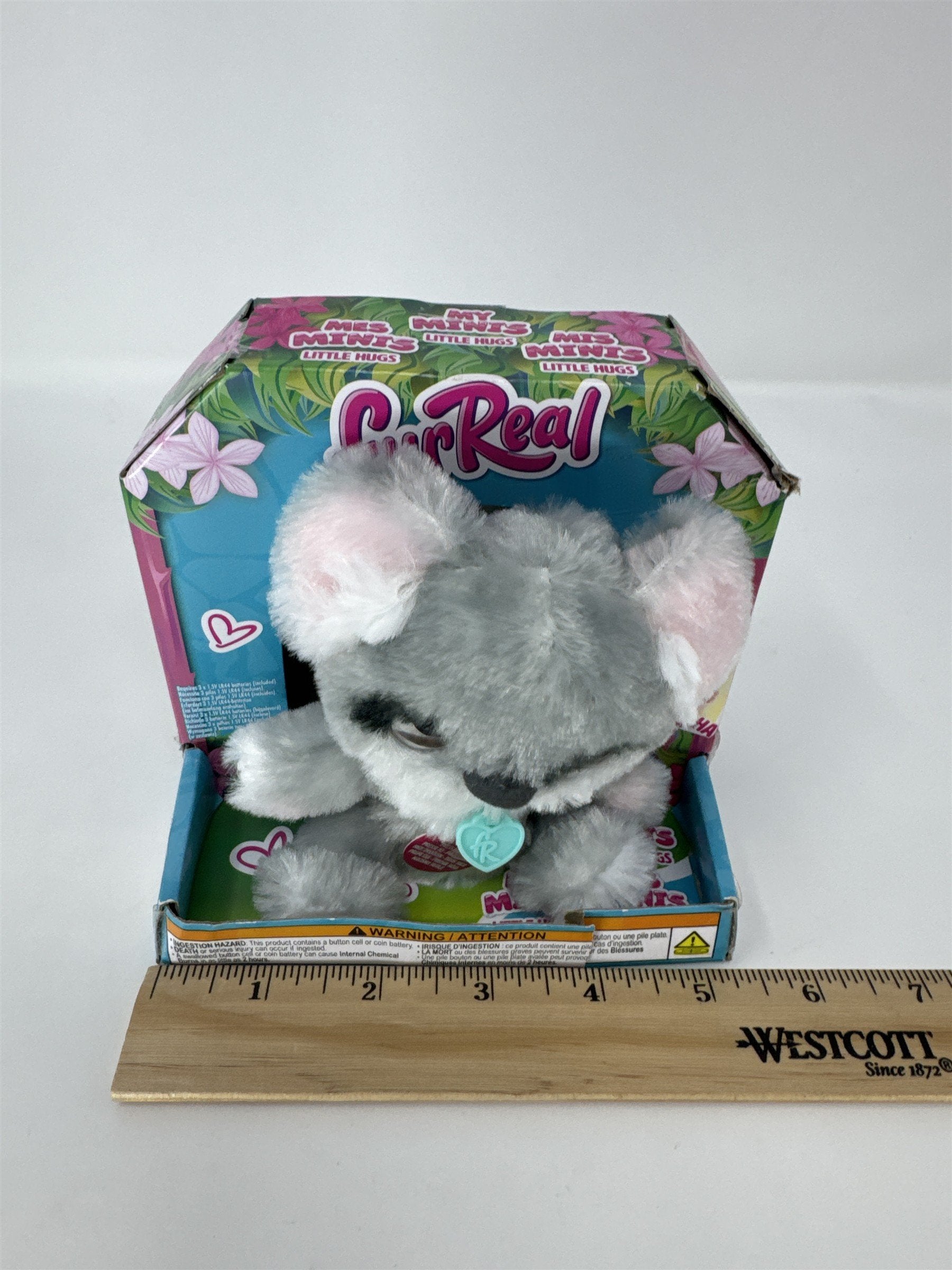 furReal My Minis Little Hugs Koala Miniature Plush Toy Gray